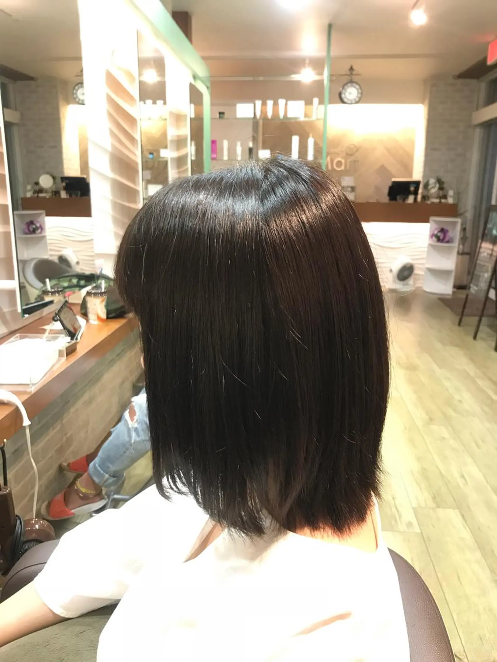 ミディアム 川村 綾のヘアスタイル