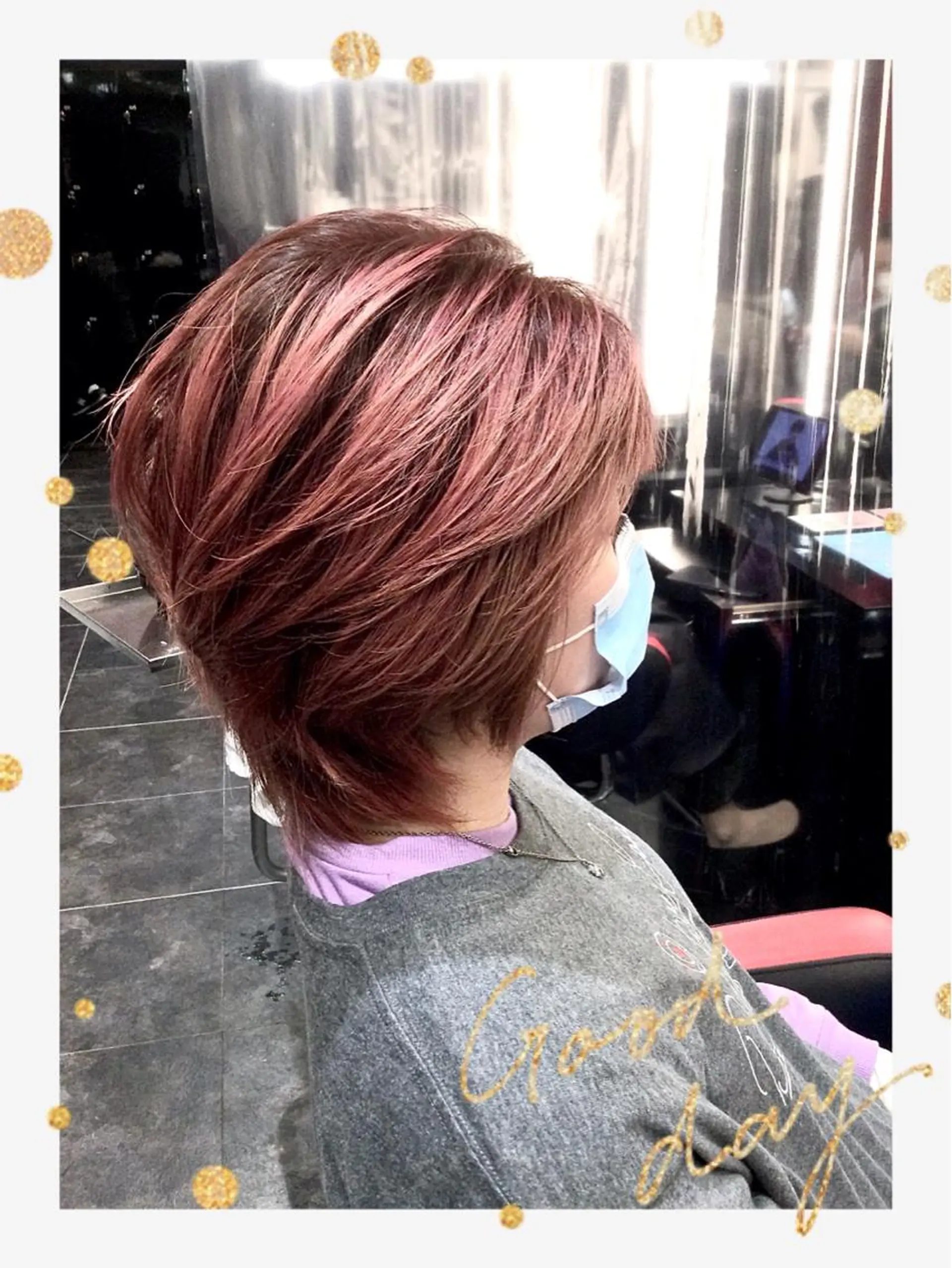 ショート カラー Annon プライベートサロンのヘアスタイル