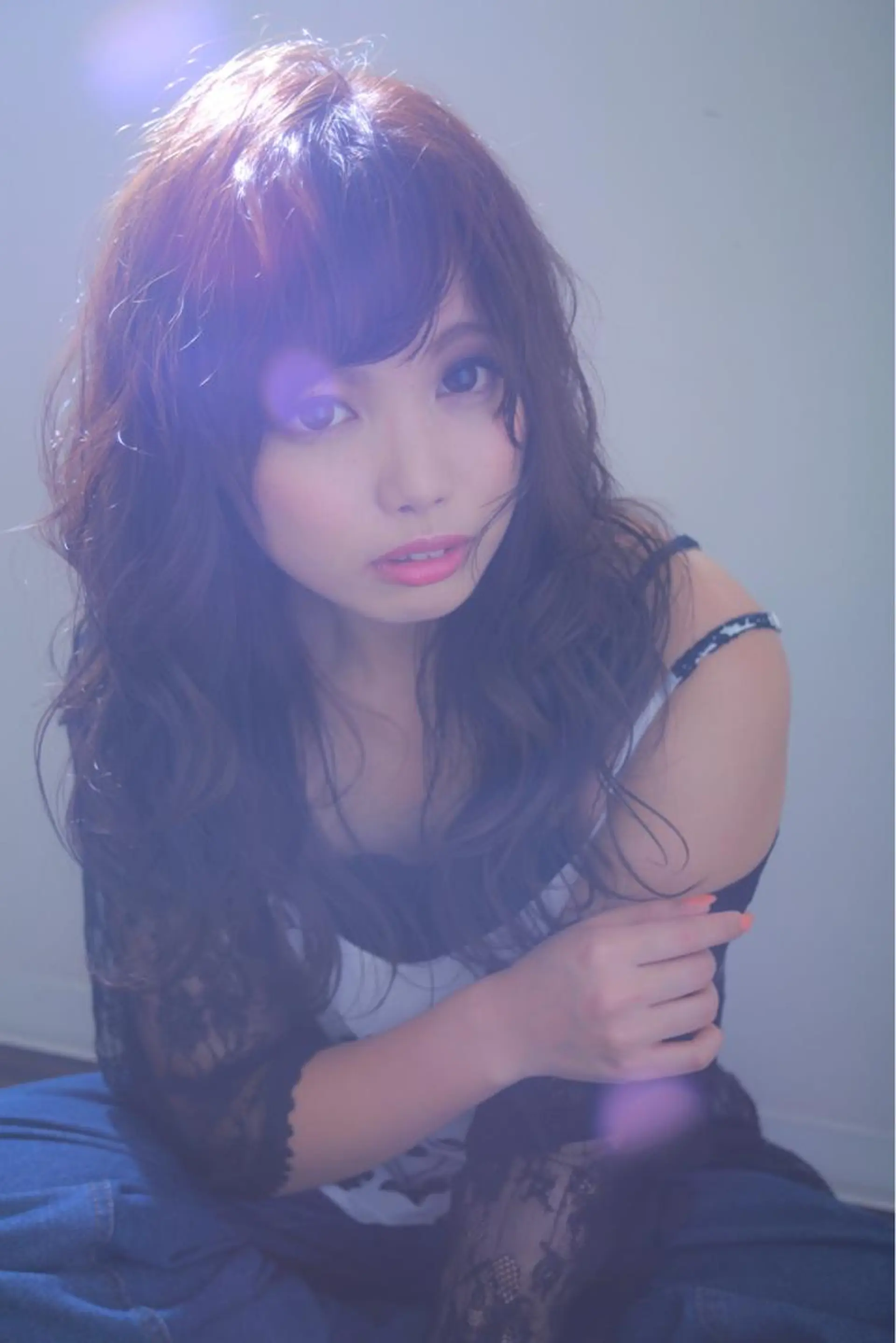 ロング 伊藤 裕貴のヘアスタイル