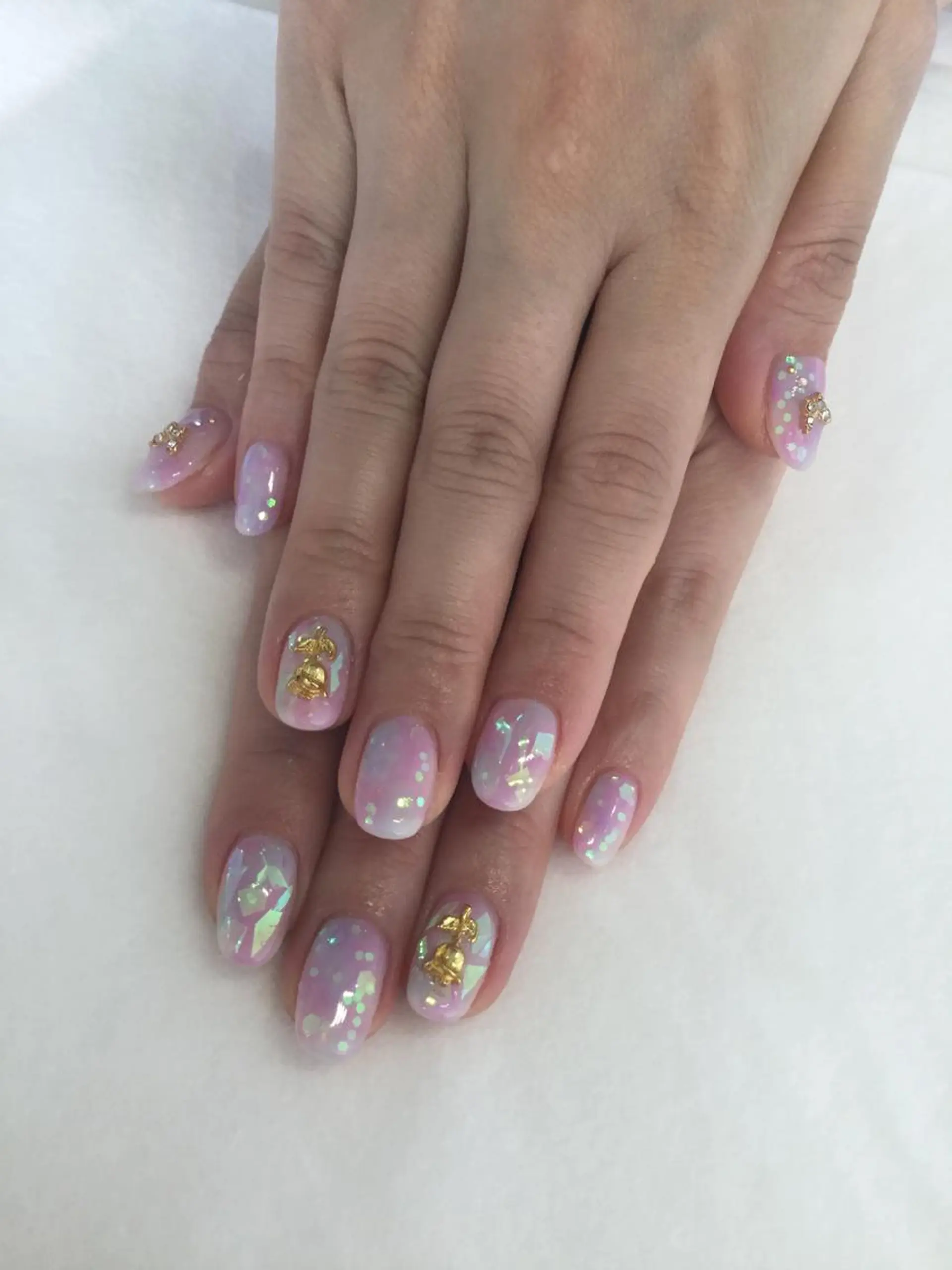 ネイル ハンドネイル 💎🐰 saki. m 🐰💎のネイルデザイン