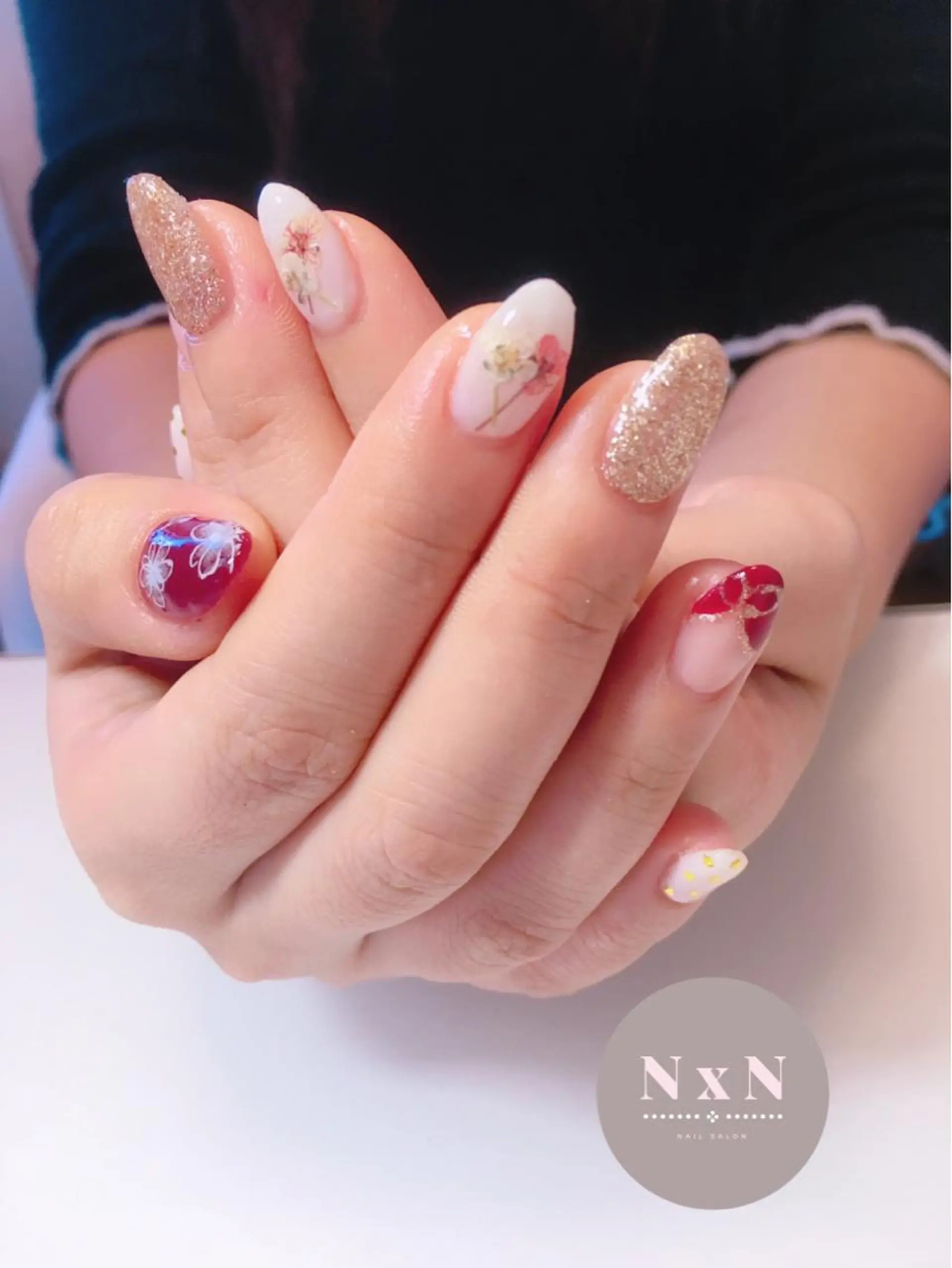 ネイル ハンドネイル nail salon N×Nのネイルデザイン
