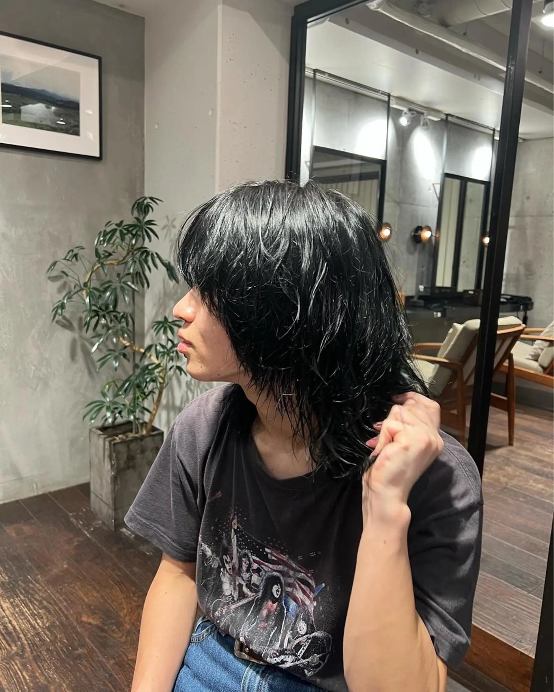 カラー NERO 松井 隆人のヘアスタイル