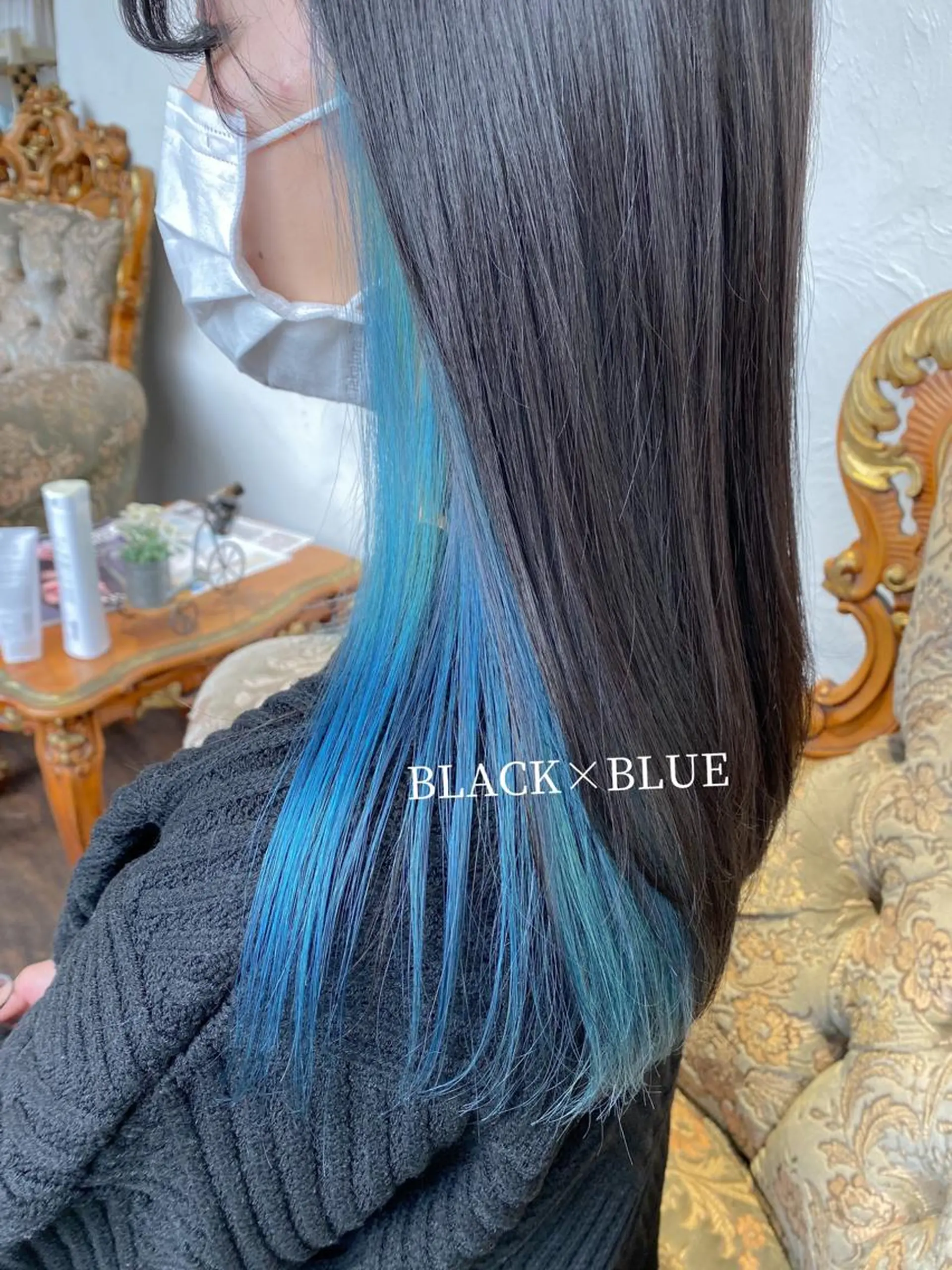 セミロング カラー ブリーチ Joule銀座 石山あやのヘアスタイル