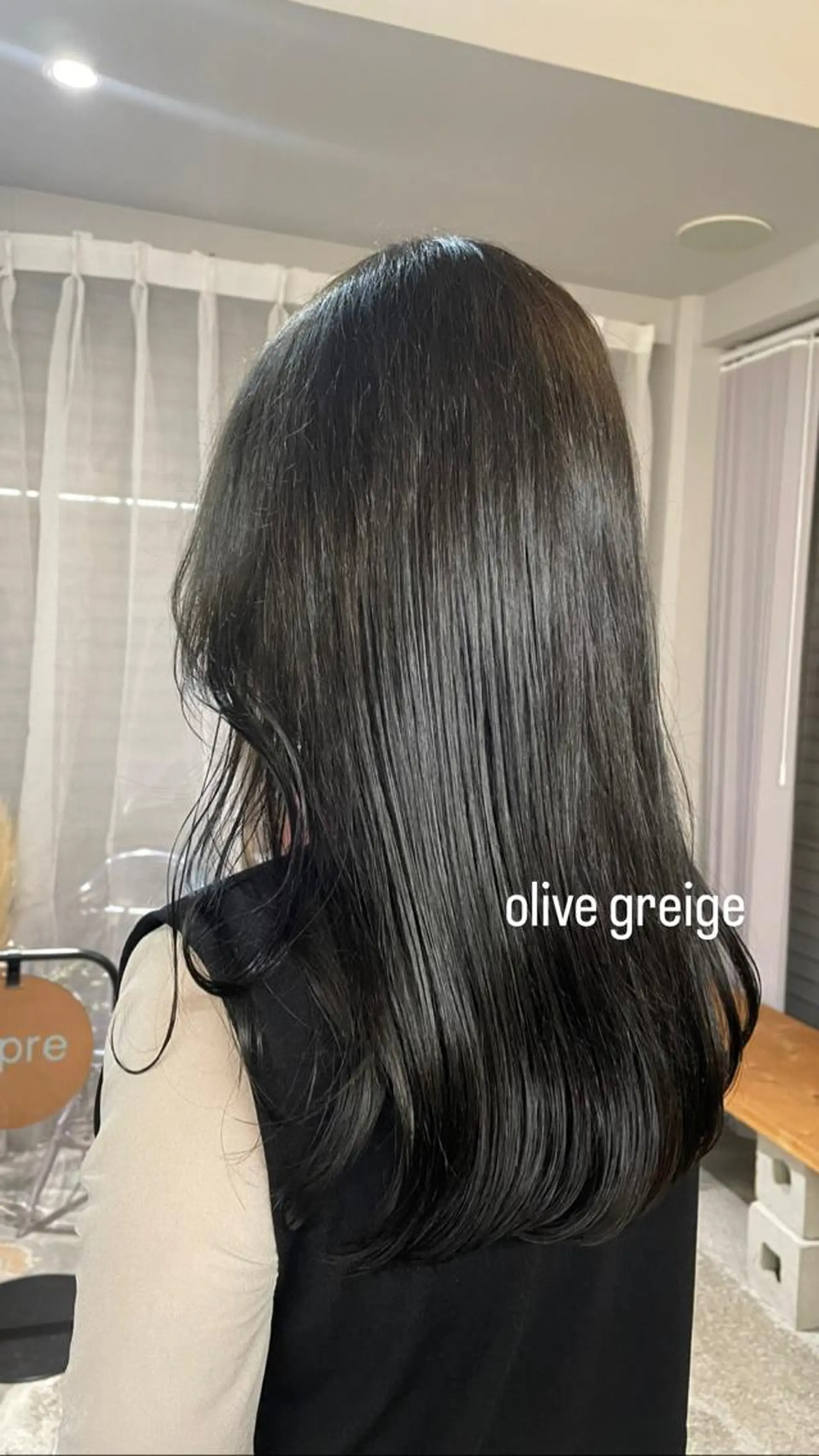 カラー cipre 仁美 🧚‍♀️のヘアスタイル