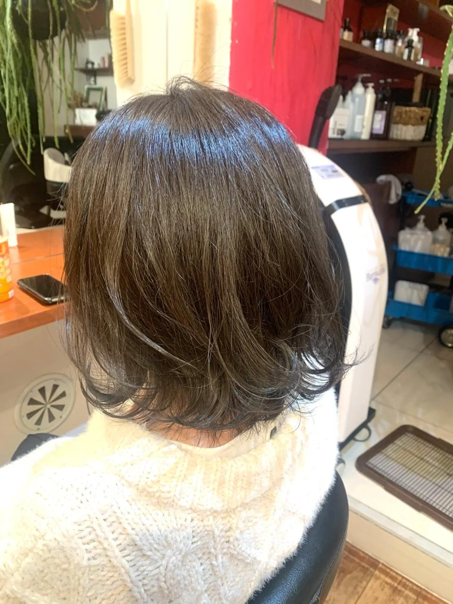 ミディアム カラー DOG MANIA PiNCH所属・大人女性スタイル マルイチのヘアスタイル