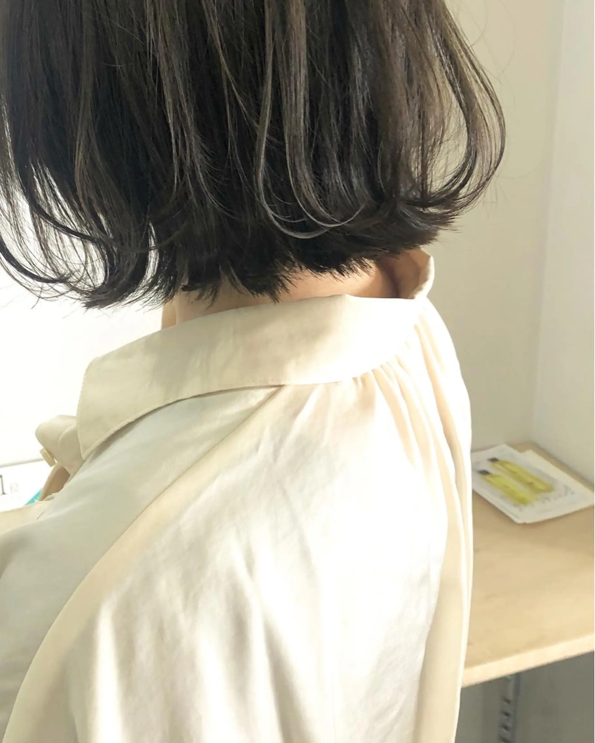 ショート カラー ヘアカラー トリートメント ボブ/ミニボブ/ 立河今日子のヘアスタイル