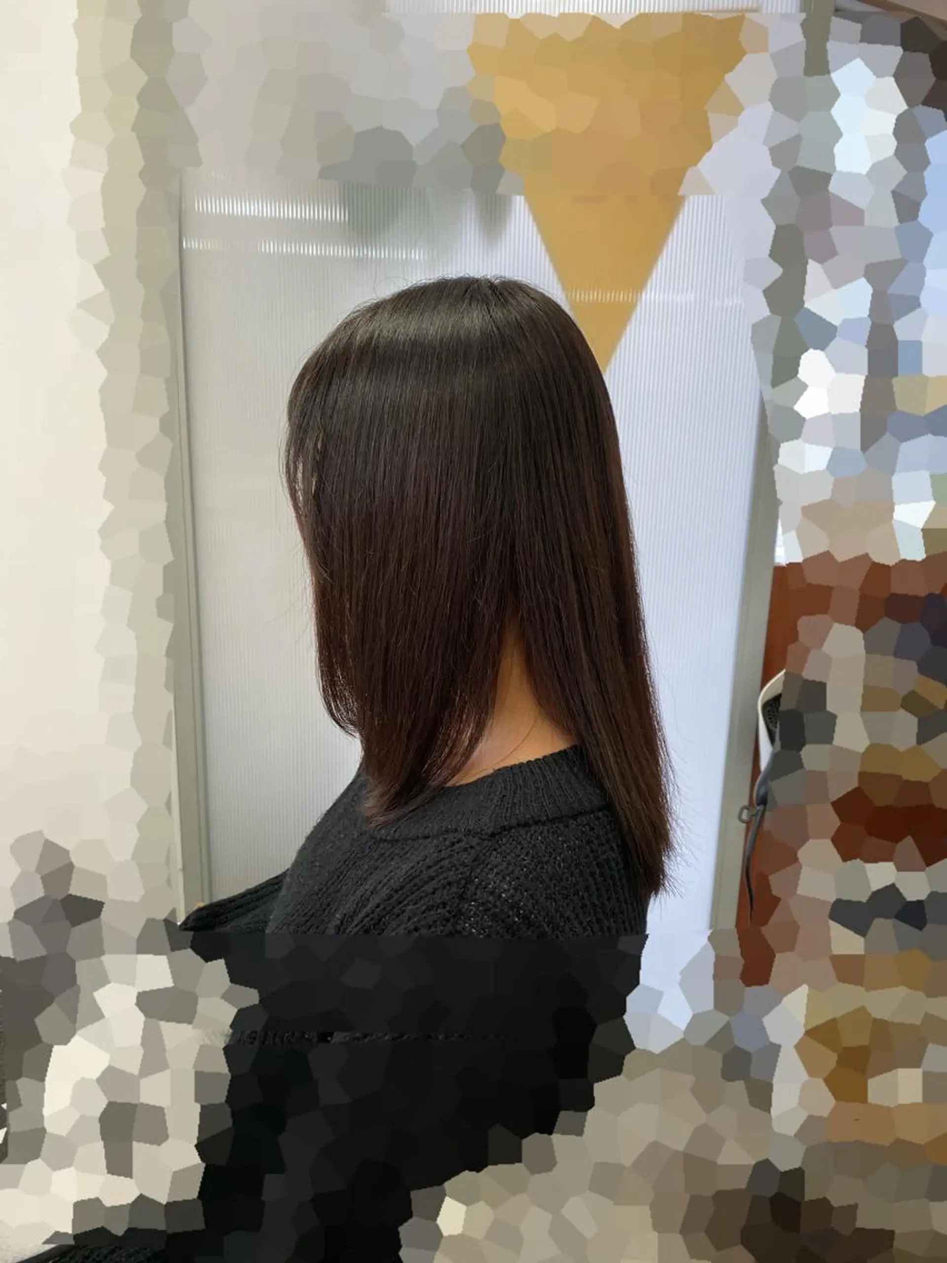 ミディアム レイヤーカット ローレイヤー Aloa登戸所属・武田 学のヘアスタイル