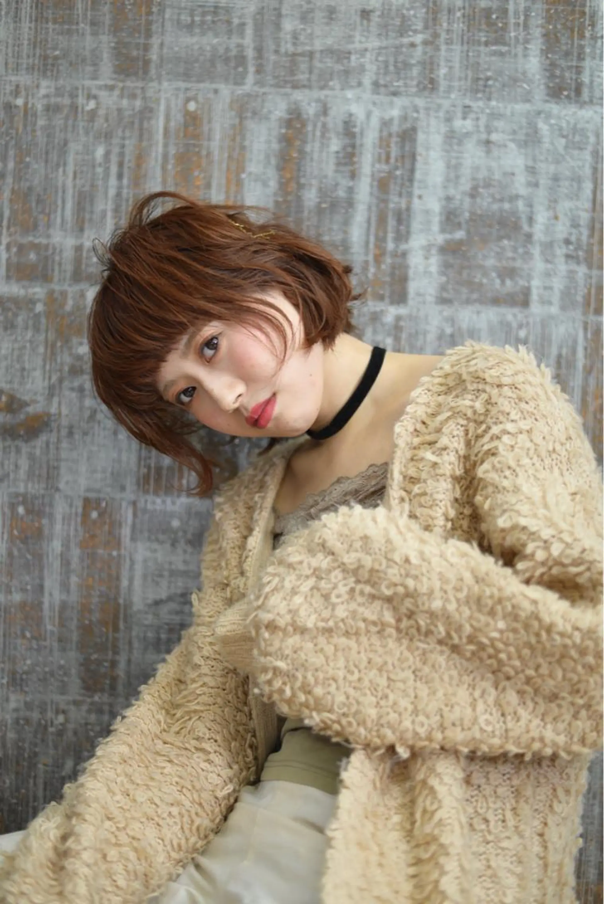 ショート カラー パーマ ヘアアレンジ 切りっぱなしボブ ボブ トリートメント 脱白髪染め特化GBG 自由が丘所属・【白髪ぼかし 専門GBG】自由が丘のヘアスタイル