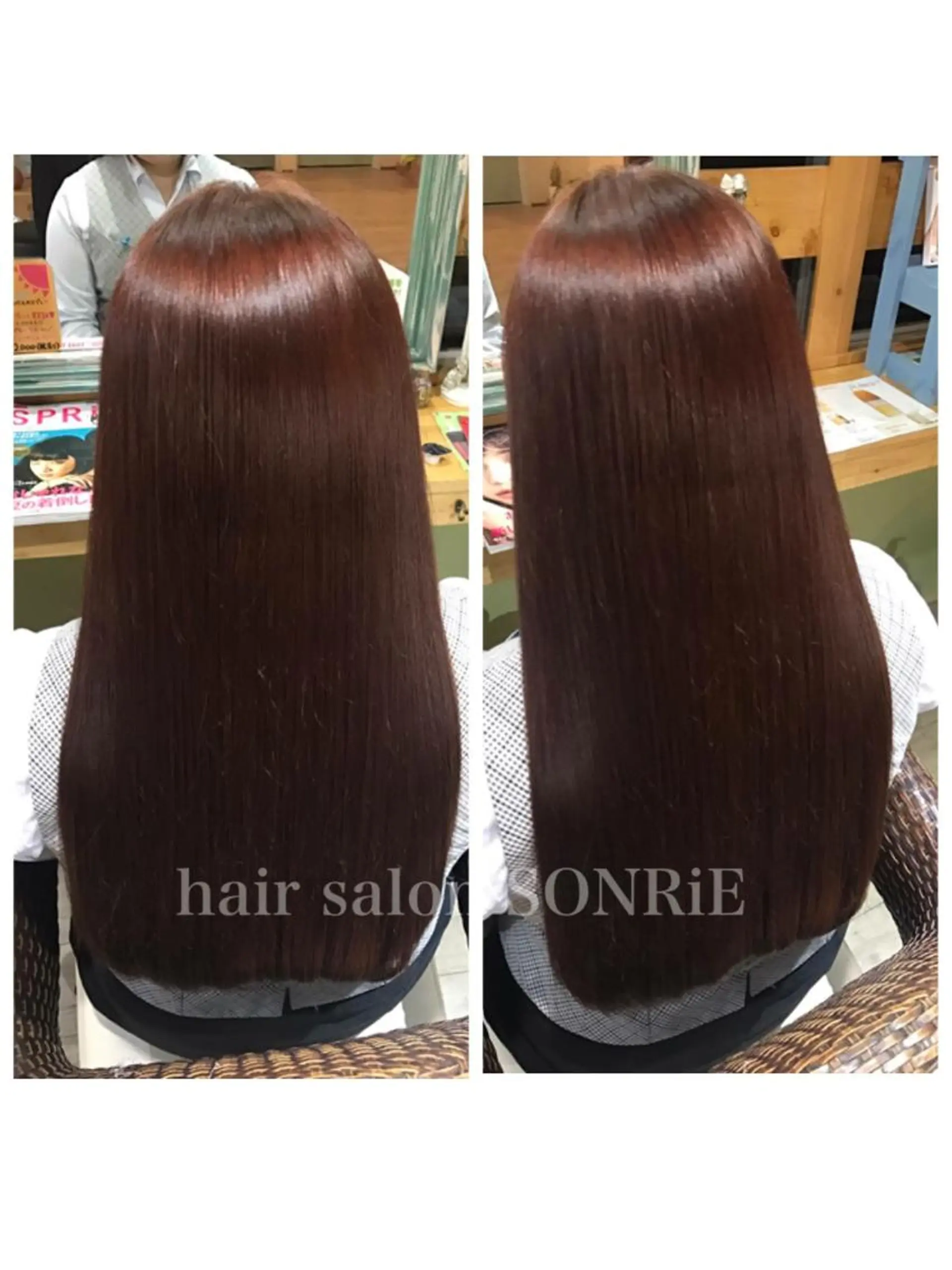 ロング ヘアアレンジ 縮毛矯正 カット 縮毛矯正 トリートメント 美容室 ソンリエのヘアスタイル