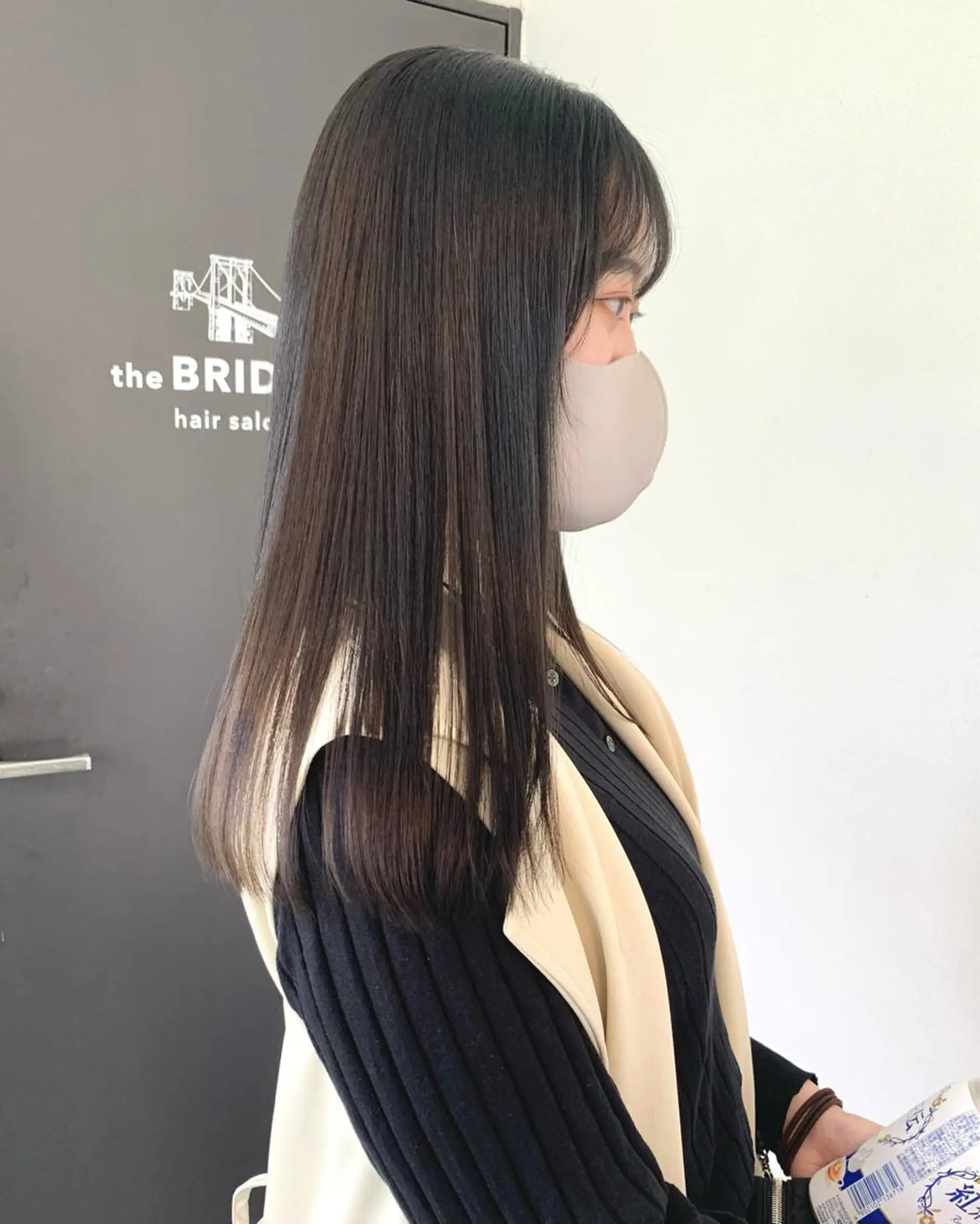 セミロング カラー カット ヘアカラー トリートメント 村田 来倖のヘアスタイル