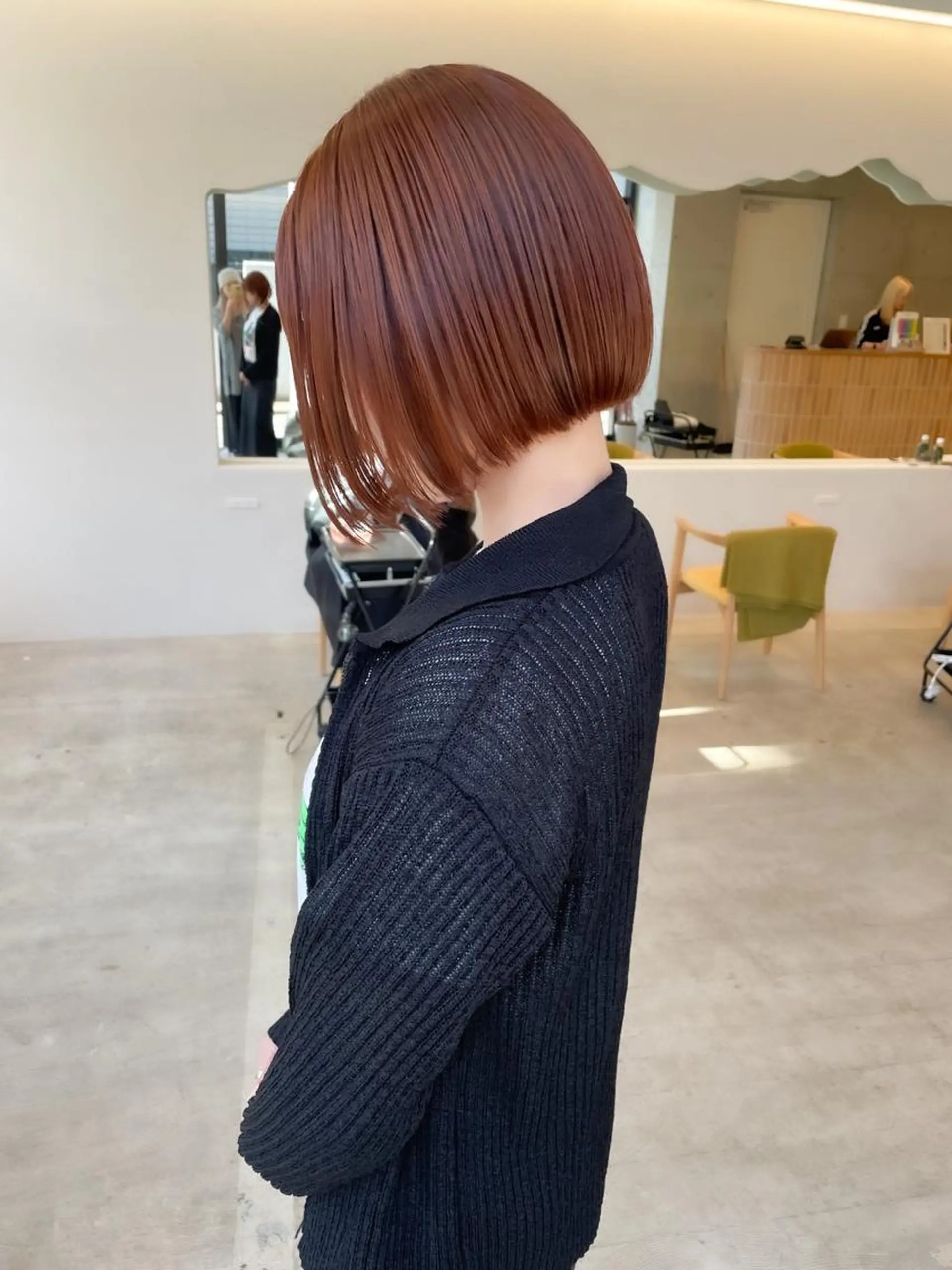 ショート カラー ヘアアレンジ ミニボブ/ブリーチ 🌈MISATOのヘアスタイル