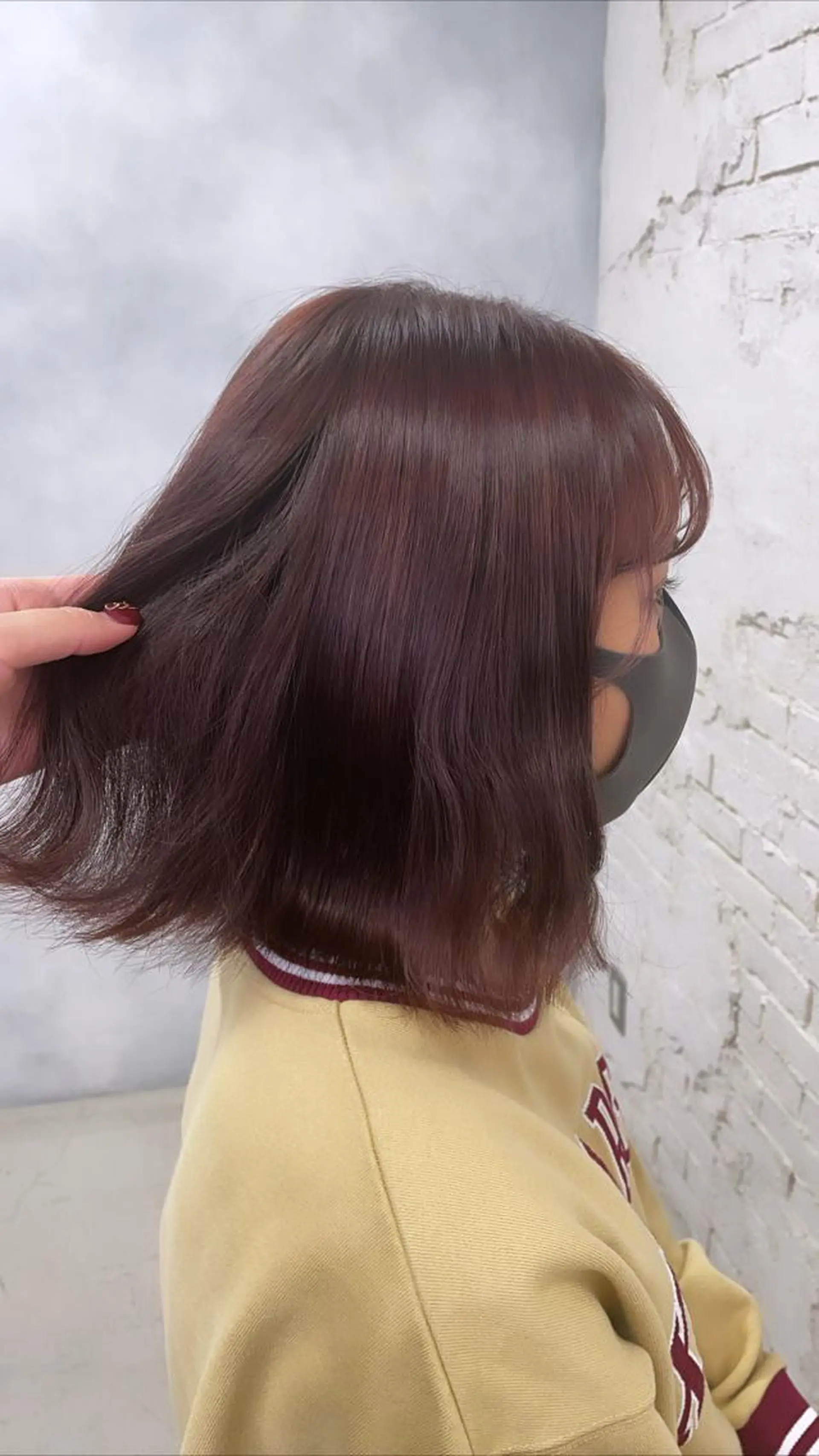 ミディアム カラー 艶ハイトーン👑♡ NATSUKIのヘアスタイル