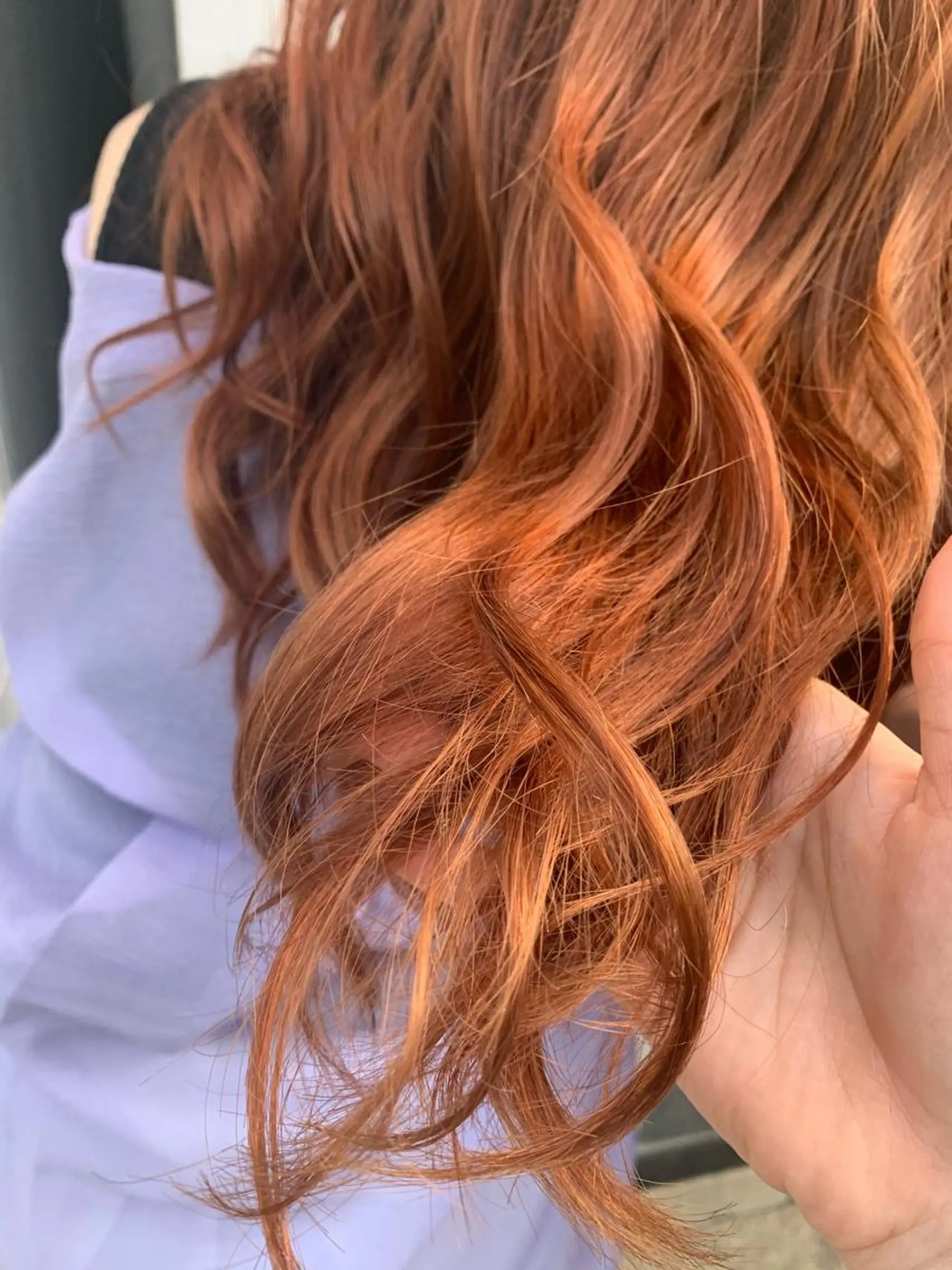 セミロング カラー ヘアアレンジ FRAME+spa&hair roomなんば駅前店所属・🌸MAYU🌸 ハイトーン➕レイヤーのヘアスタイル