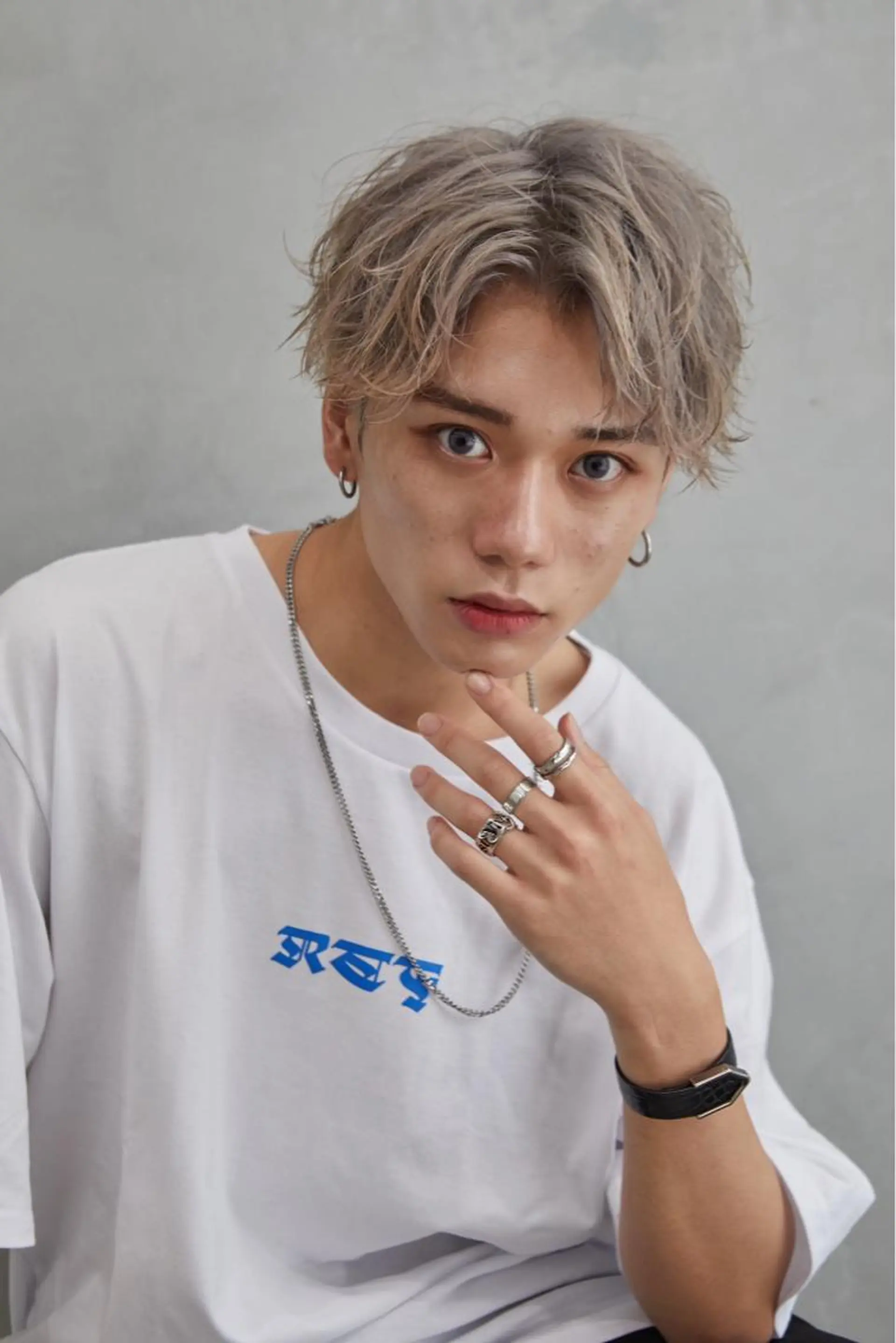 ショート カラー メンズ カット ヘアカラー メンズ専門店 店長 小柳 裕夢のヘアスタイル