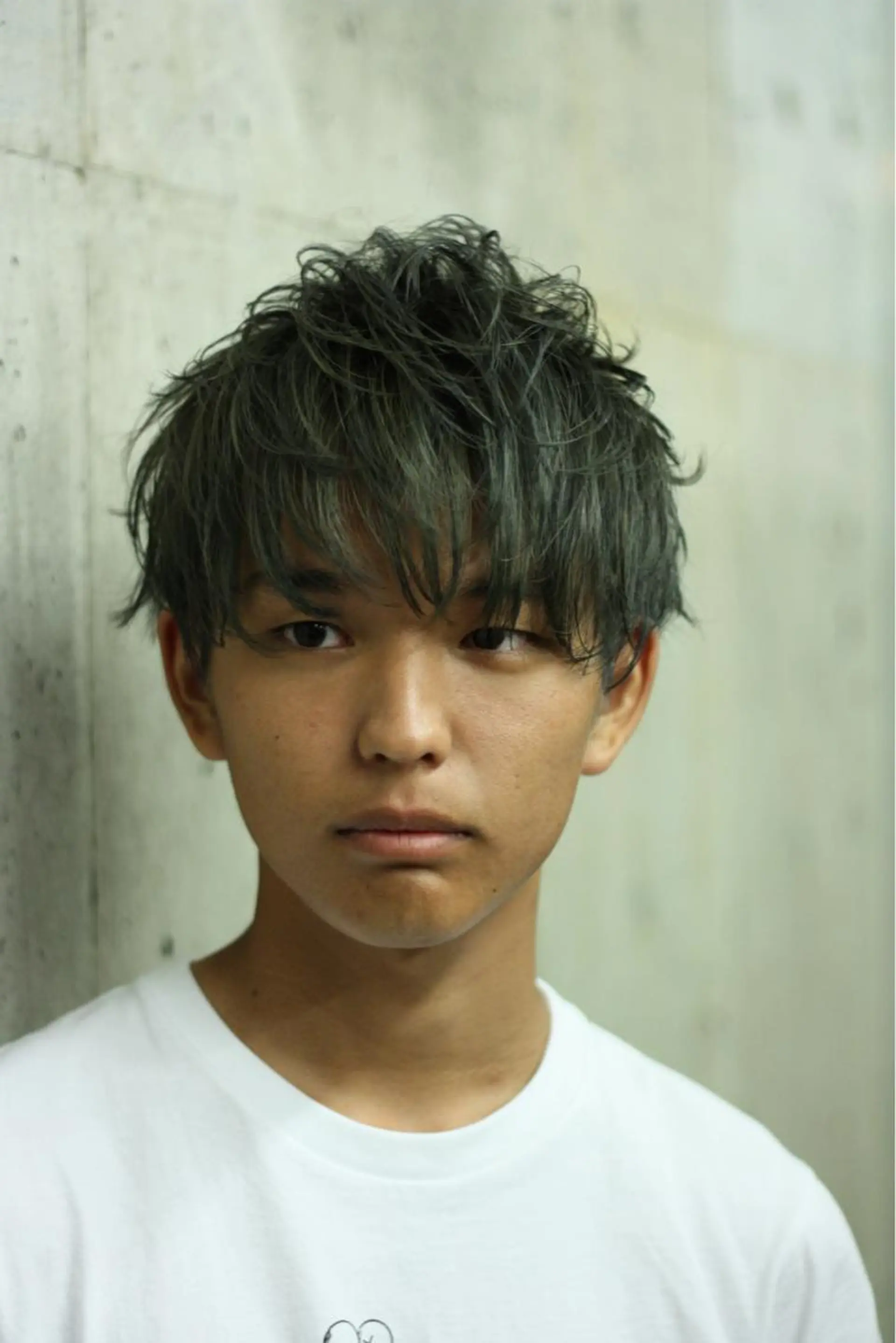 ショート カラー パーマ メンズ カット ヘアカラー JUNES 原宿所属・谷口 佑介のヘアスタイル