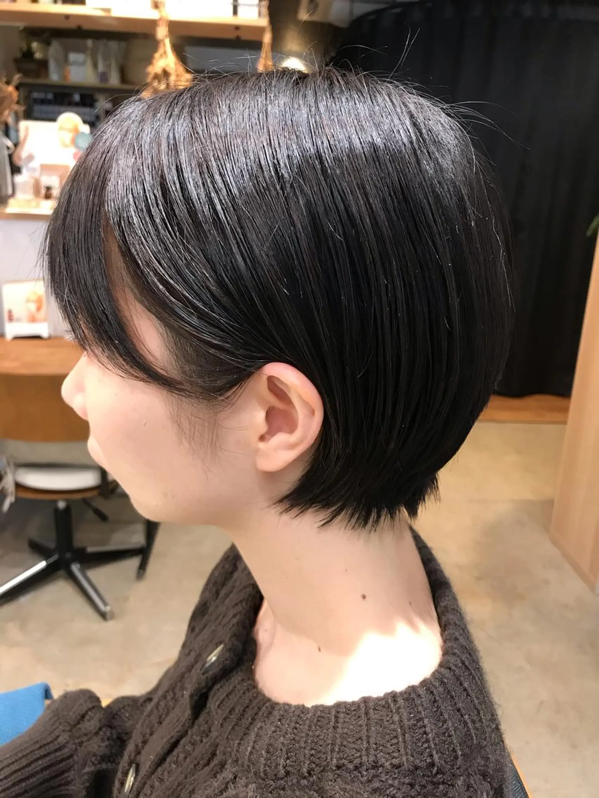 ショート レイヤー/髪質改善 渡邉【日吉美容室】のヘアスタイル