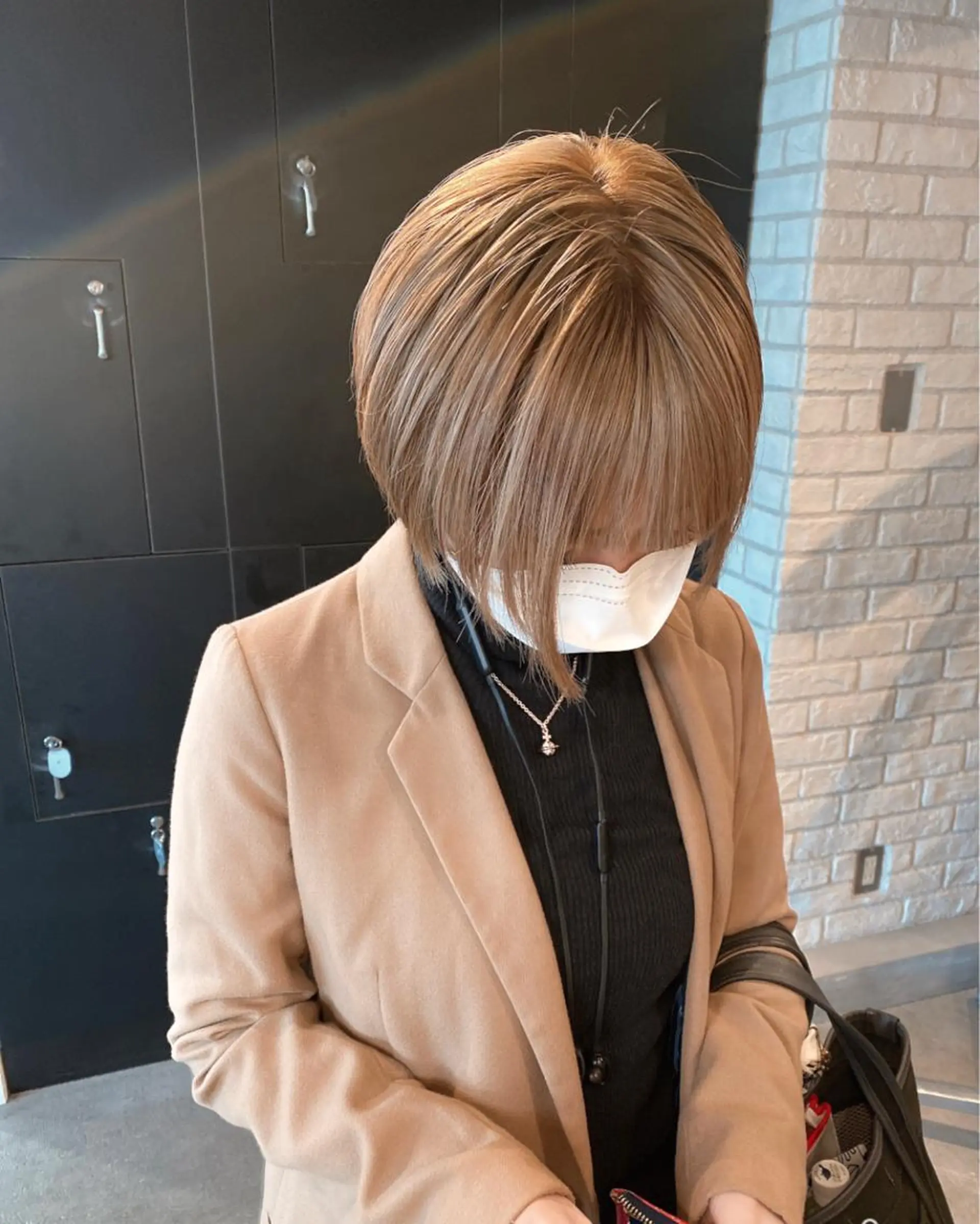 ショート カラー ヘアアレンジ ブリーチ stylist/蛯谷 珠里のヘアスタイル