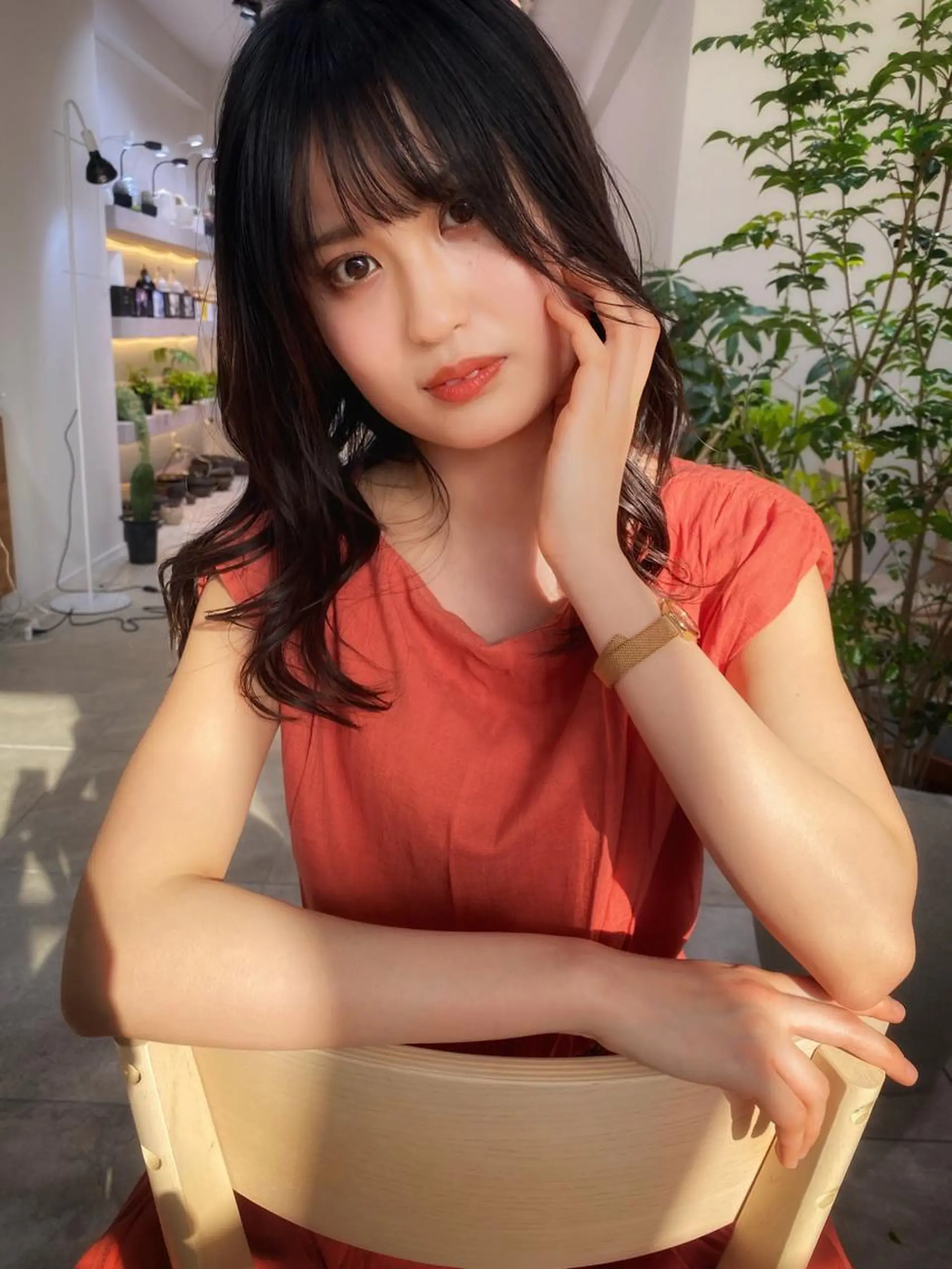 ロング カラー イルミナカラー ロング トリートメント カット ヘアカラー トリートメント ヘッドスパ CARICIA🌱 masaeのヘアスタイル