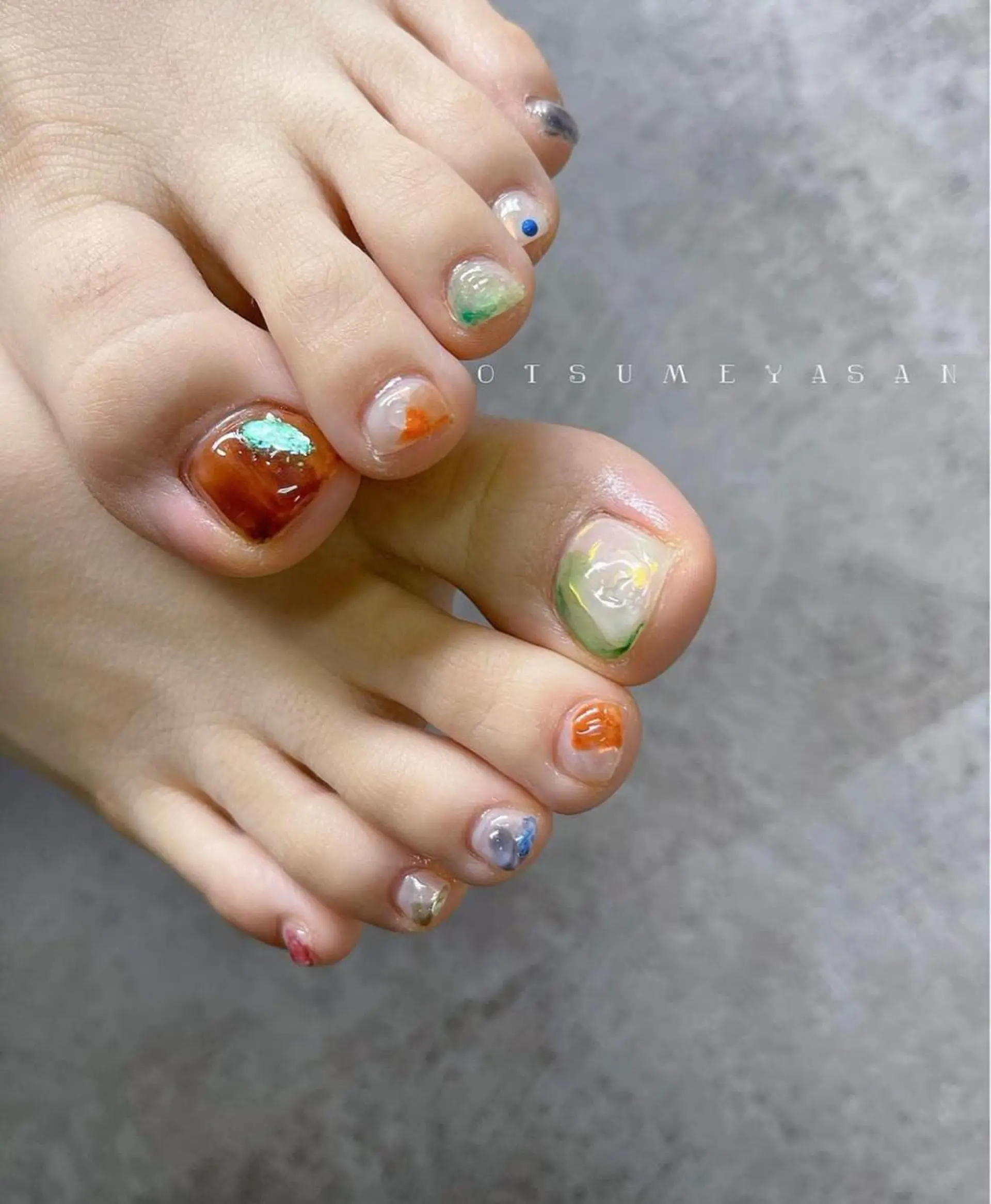 ネイル otsumeyasan所属・わたなべ ちかのネイルデザイン