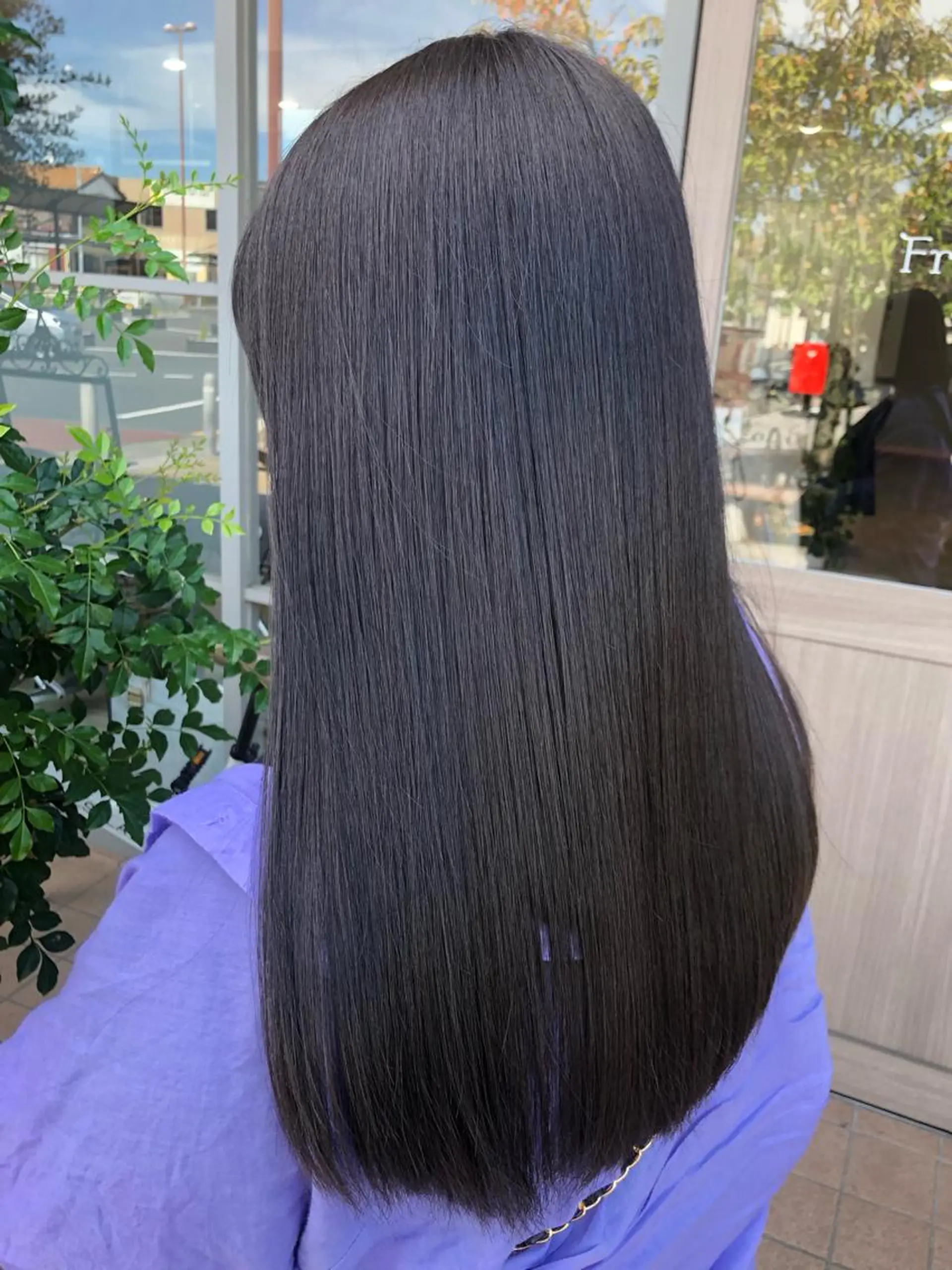 ロング ヘアカラー ツヤ髪質改善 💜れいな💜のヘアスタイル