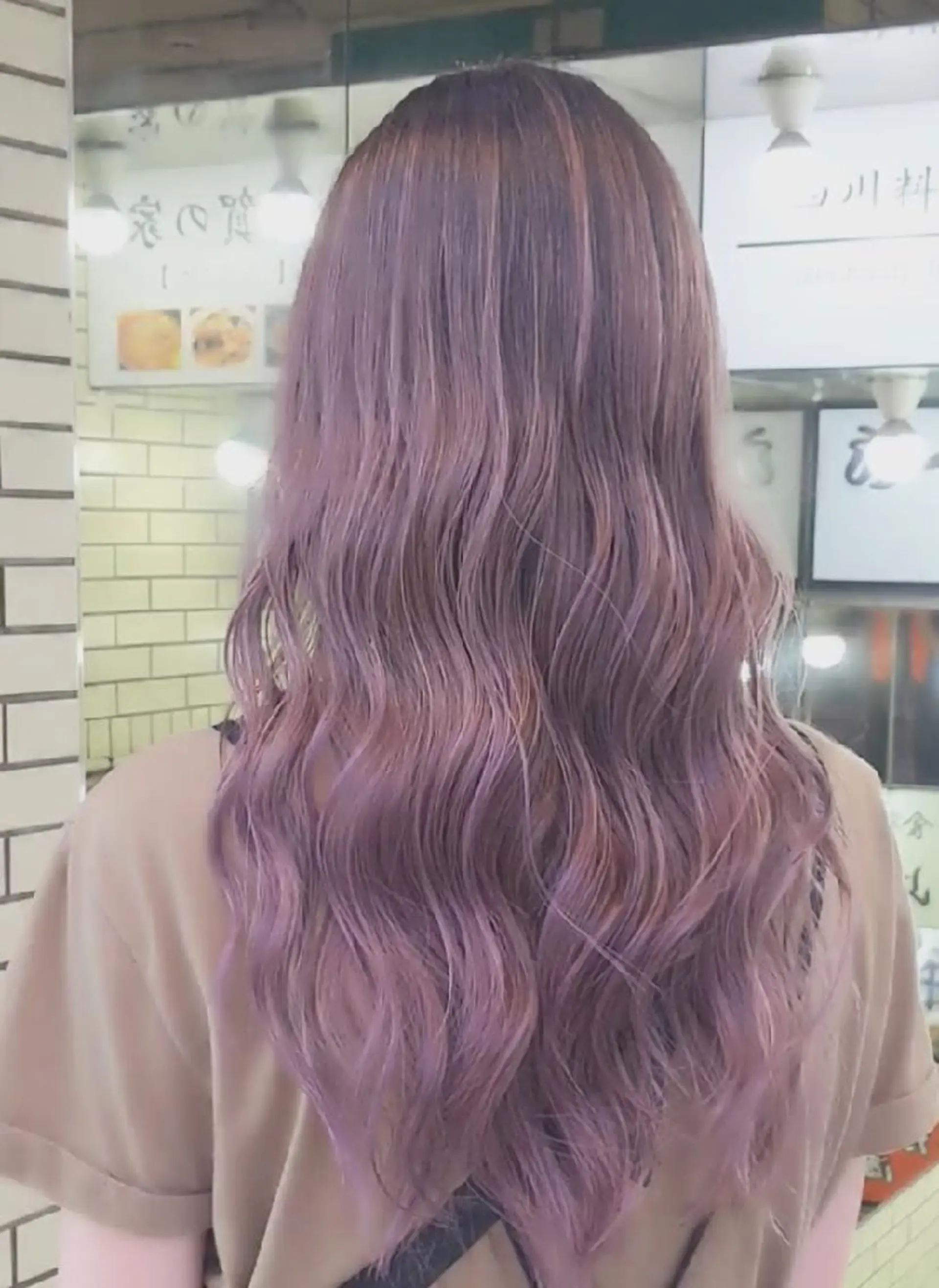 ロング カラー カット ヘアカラー トリートメント さいとう つかさのヘアスタイル