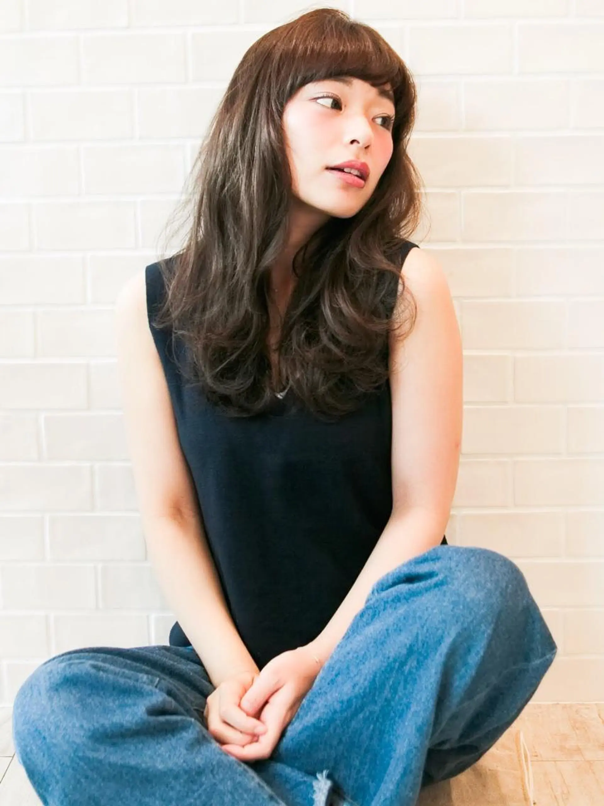 ロング カラー ロング 🌈限定価格🌈 鈴木　瑛輔のヘアスタイル