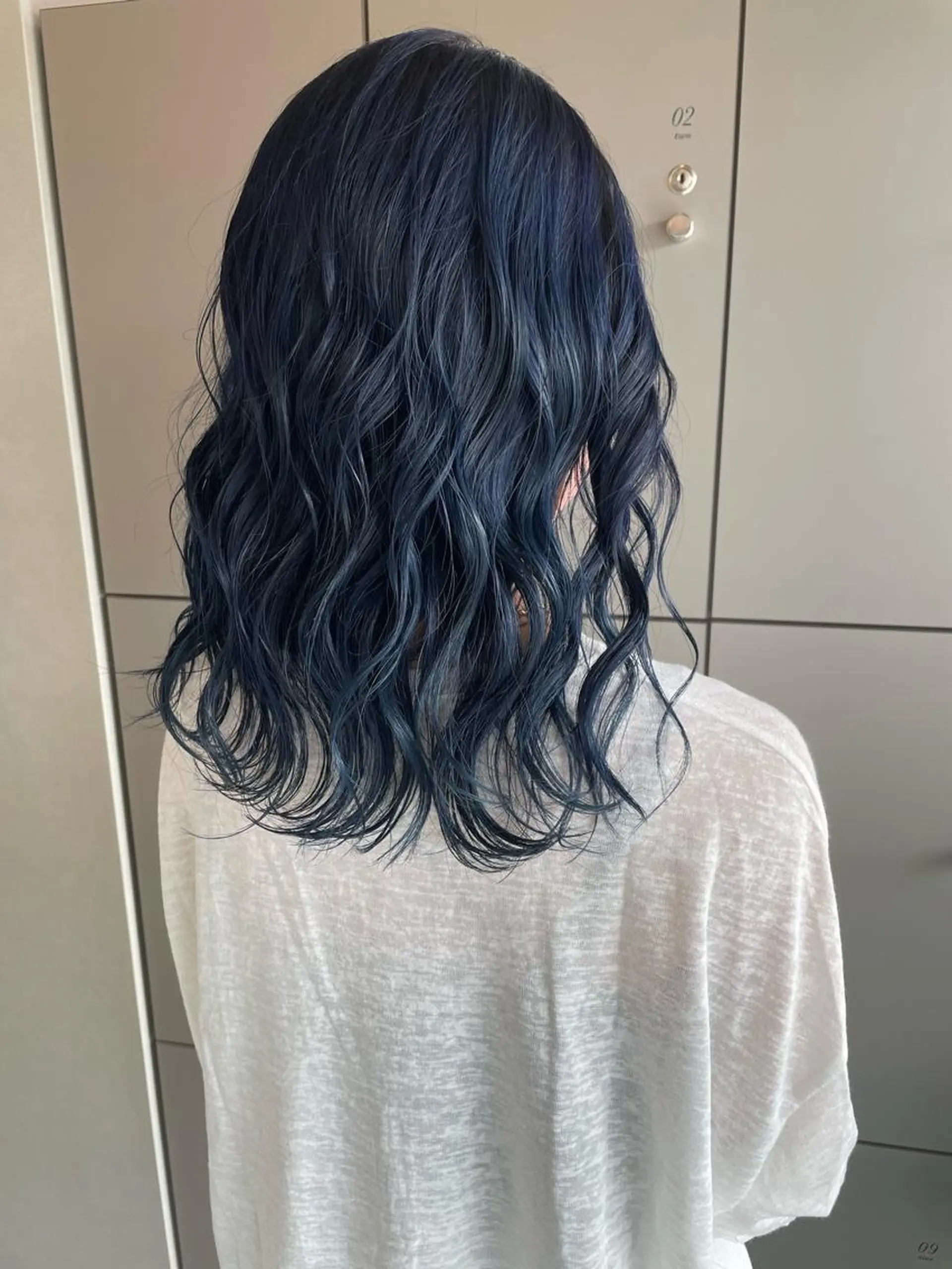 セミロング 切りっぱなしボブ ショートボブ セミロングパーマ ミストバング ボブ カット ヘアカラー トリートメント C’LD hair  produce /シールドヘア所属・モテ髪/ボブ/ショー ト/アダチフウトのヘアスタイル