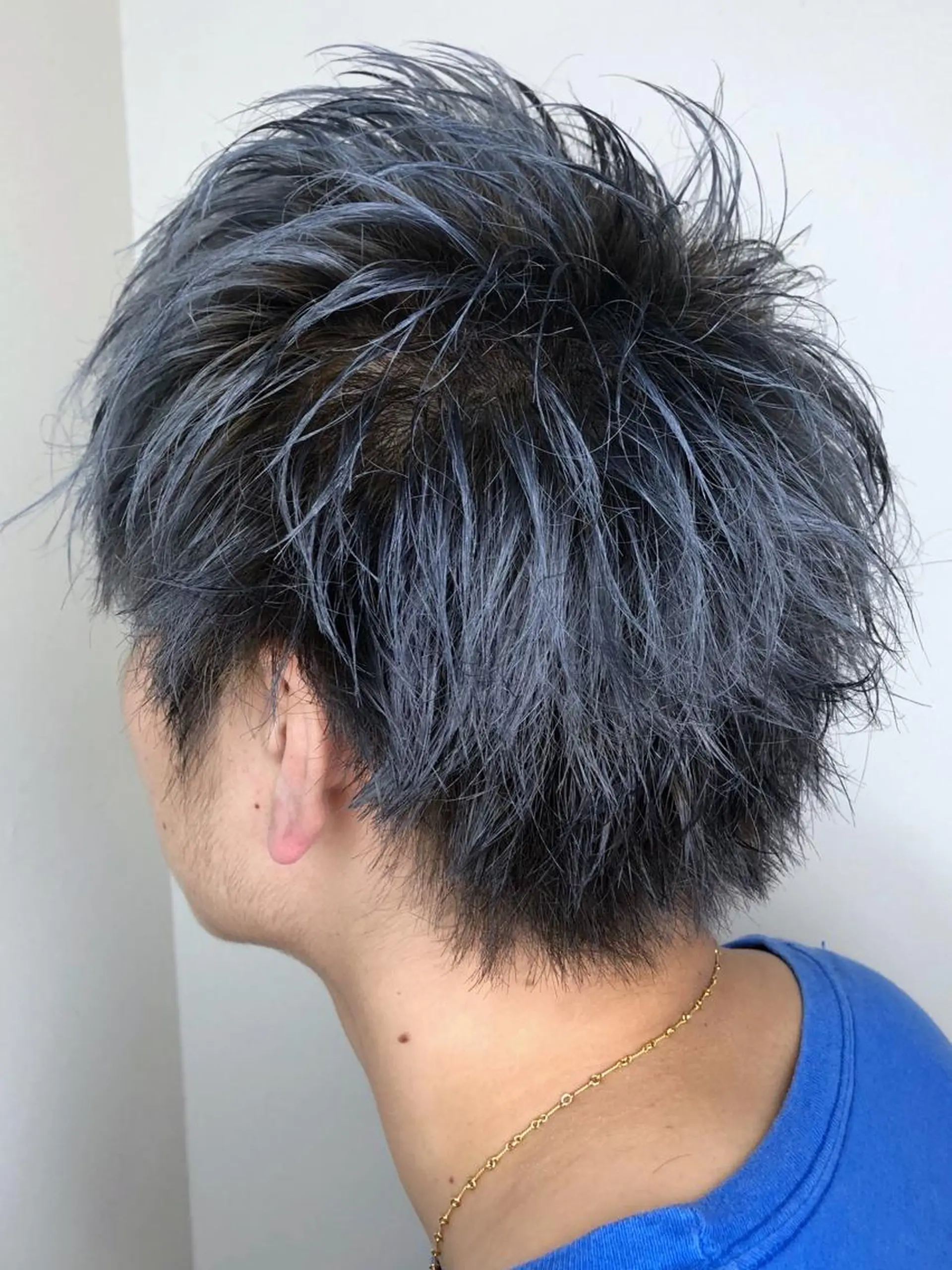 ショート カラー メンズ メンズヘア特化 崎田 成人のヘアスタイル