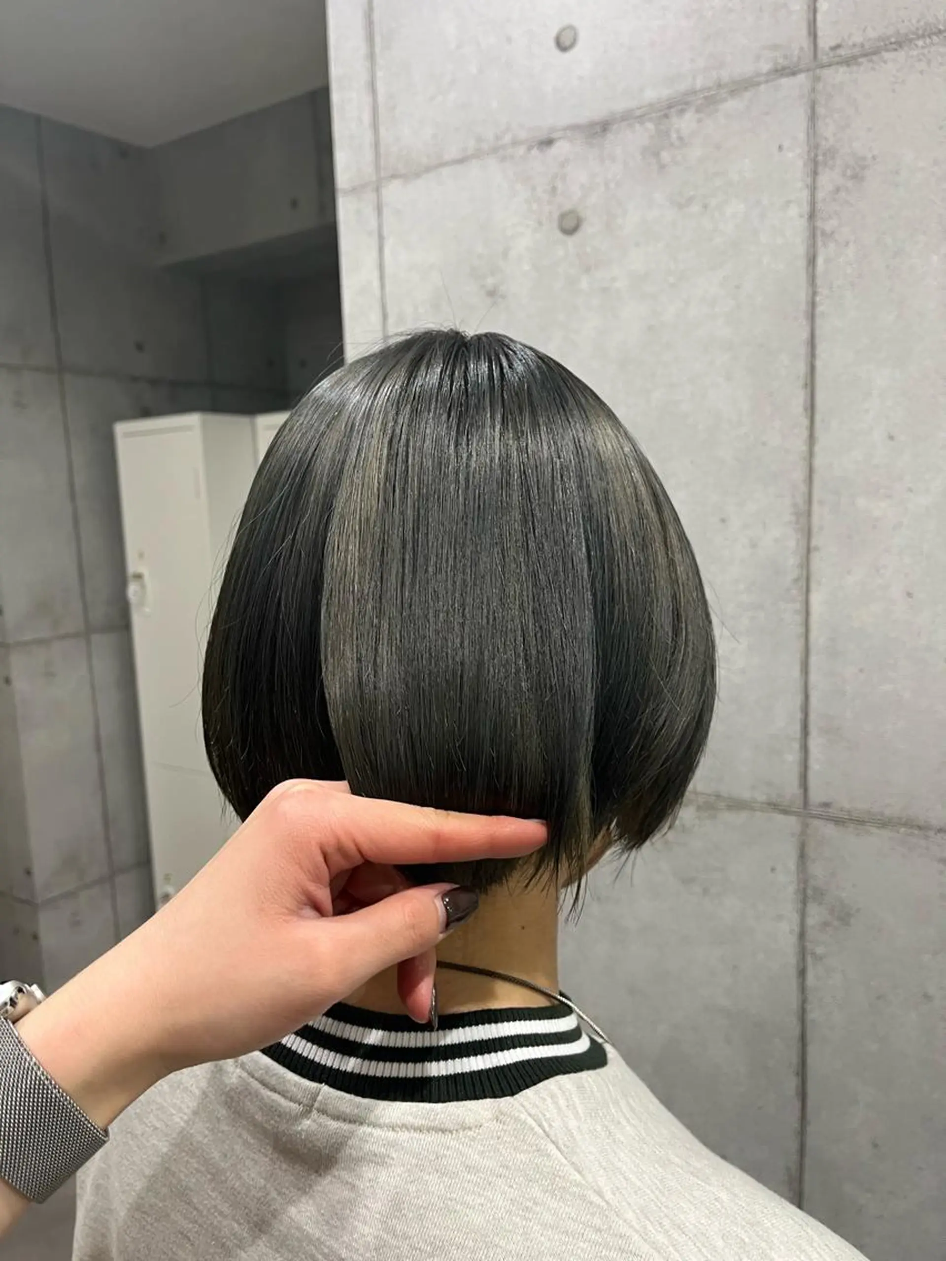 ショート カラー カット ヘアカラー トリートメント newi赤羽 HINATAのヘアスタイル