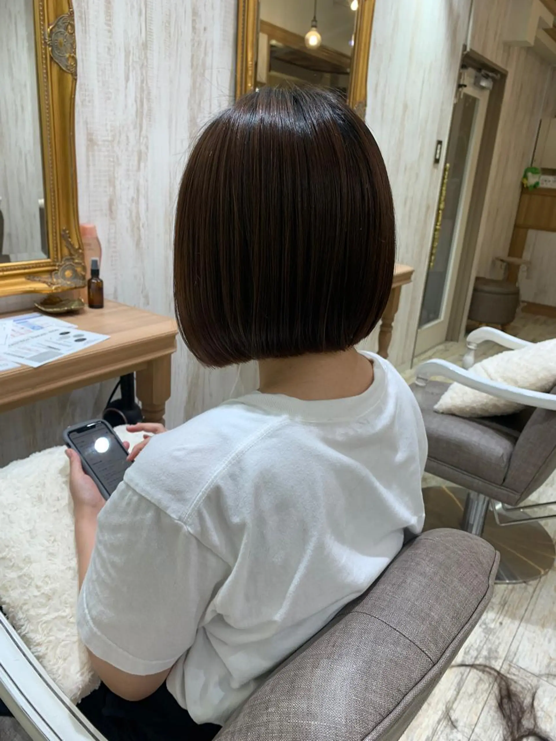 ショート おのだ あやなのヘアスタイル