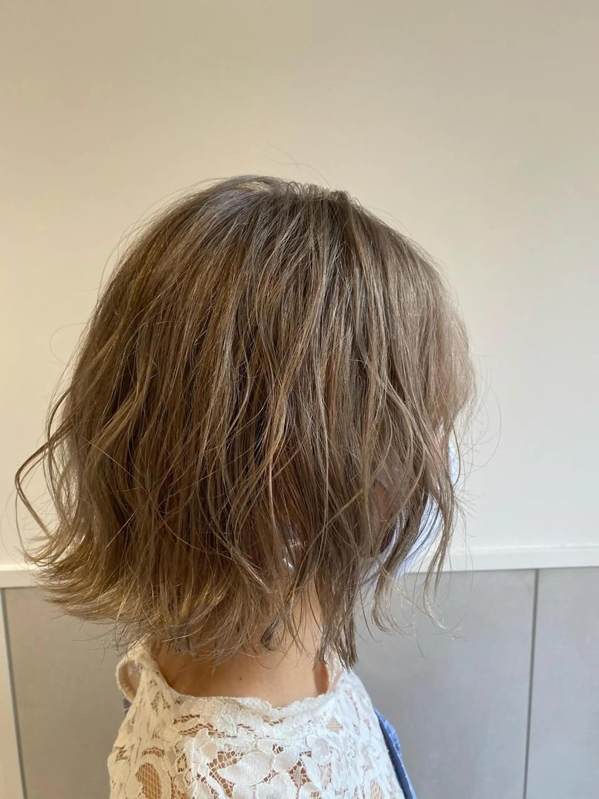 ショート カラー パーマ ヘアアレンジ メンズパーマの巨匠 鈴木純のヘアスタイル