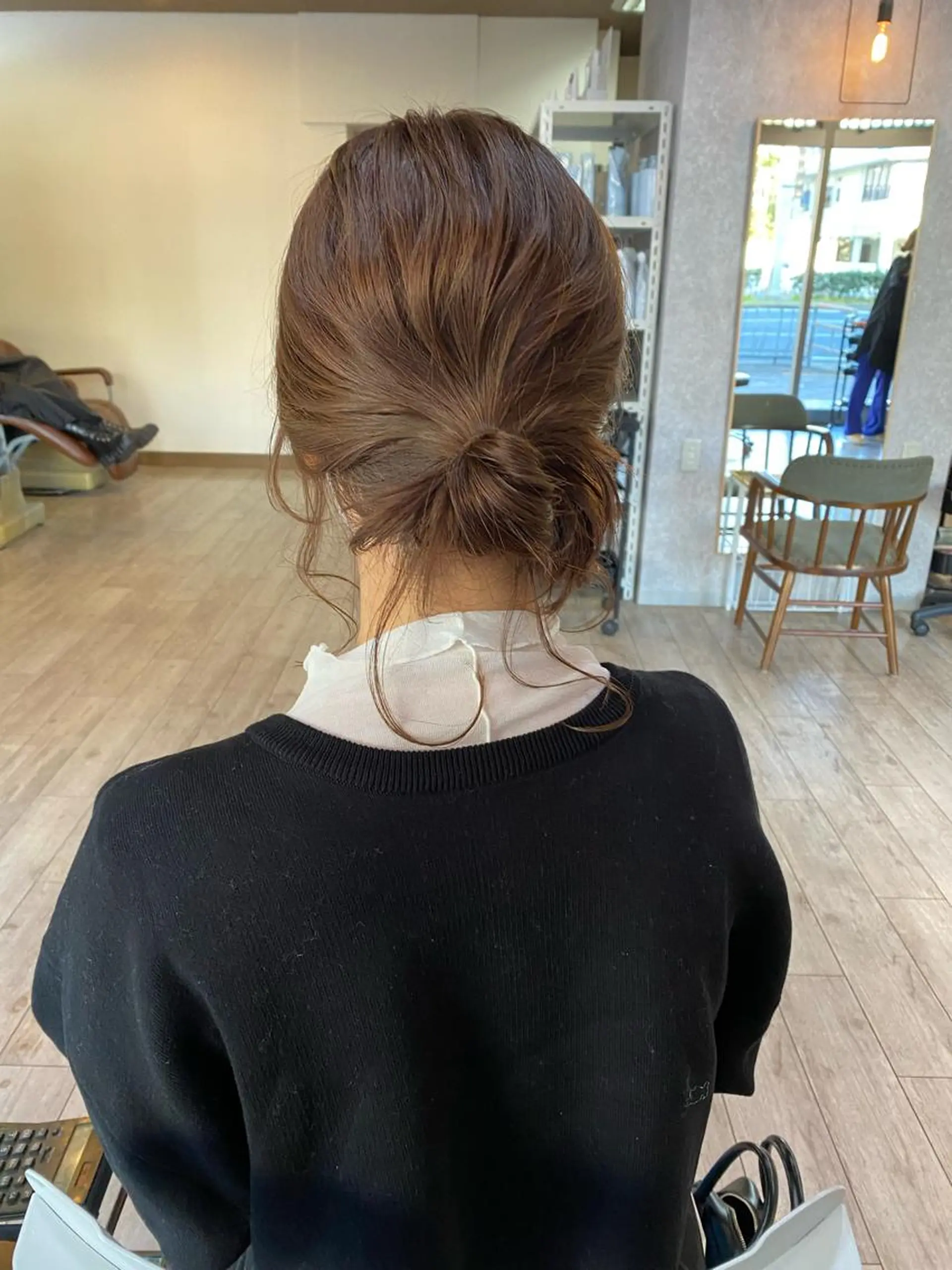 ミディアム カラー アッシュ ベージュカラー ｲﾁｶﾜ ﾐｵ/ minim hairのヘアスタイル