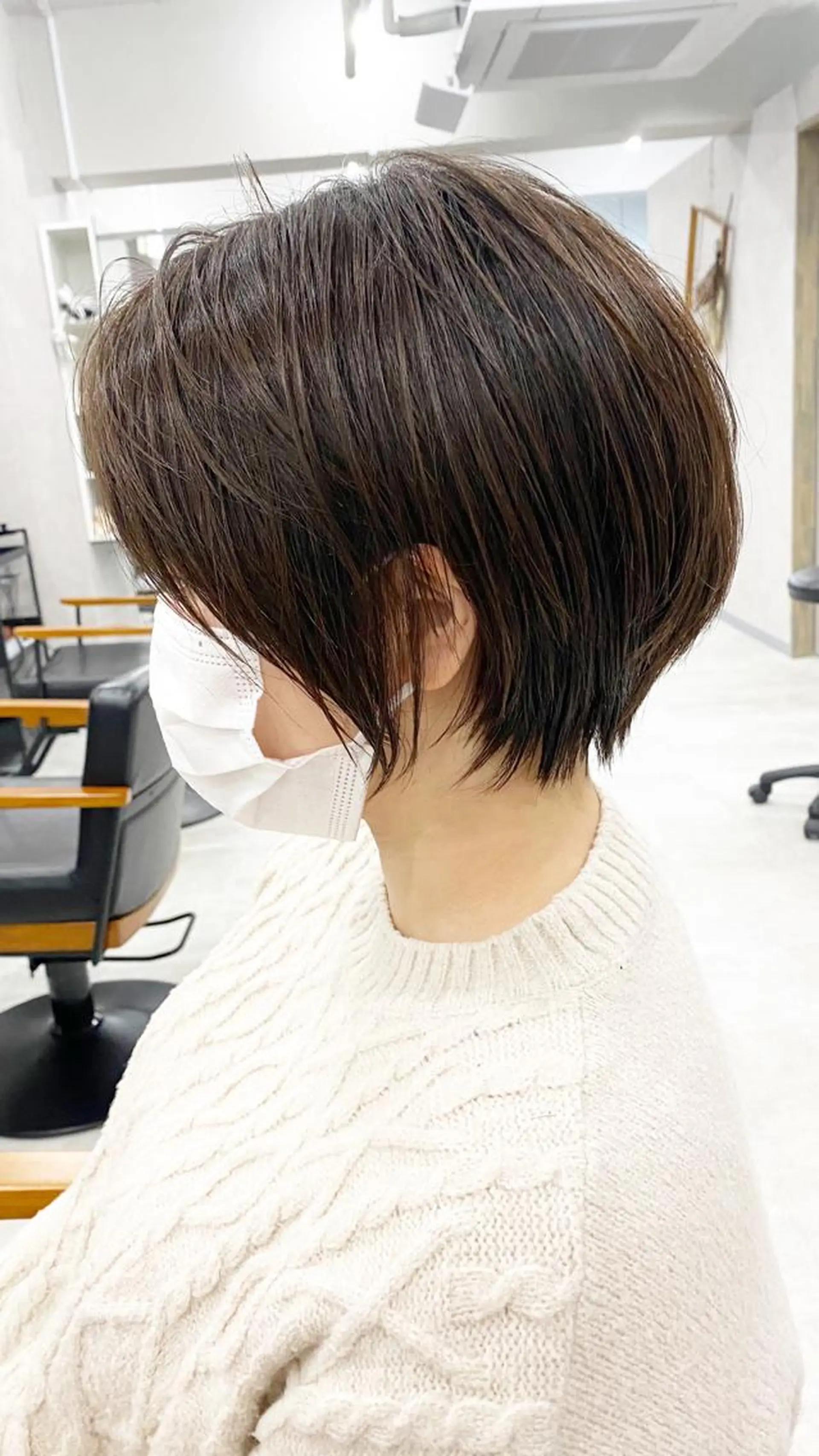 ショート カラー ⭐️ショート⭐️美髪 矯正⭐️水口陸のヘアスタイル