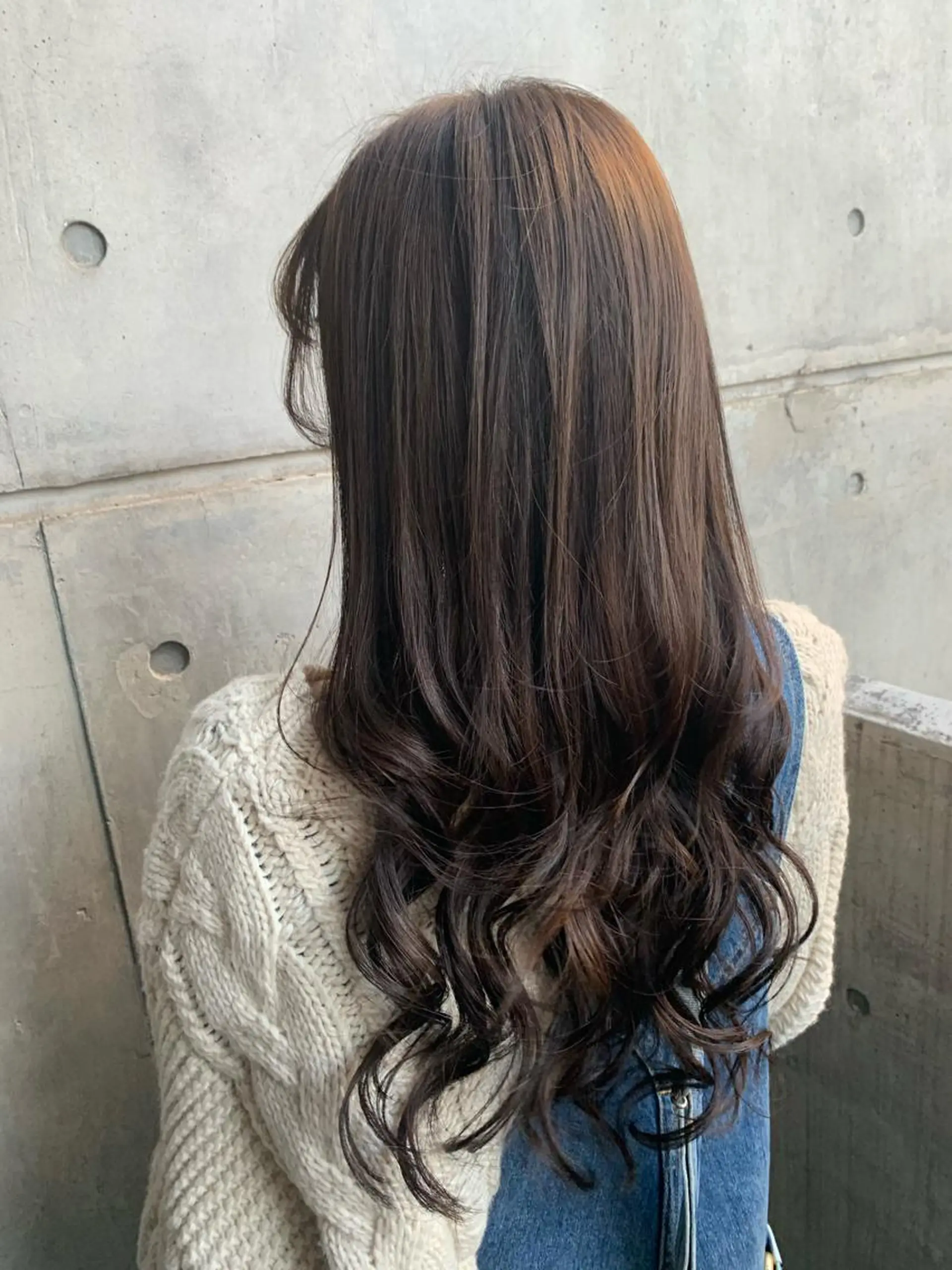 セミロング カラー ヘアアレンジ 髪質改善/縮毛/新宿 🫧SUZUKA🫧のヘアスタイル