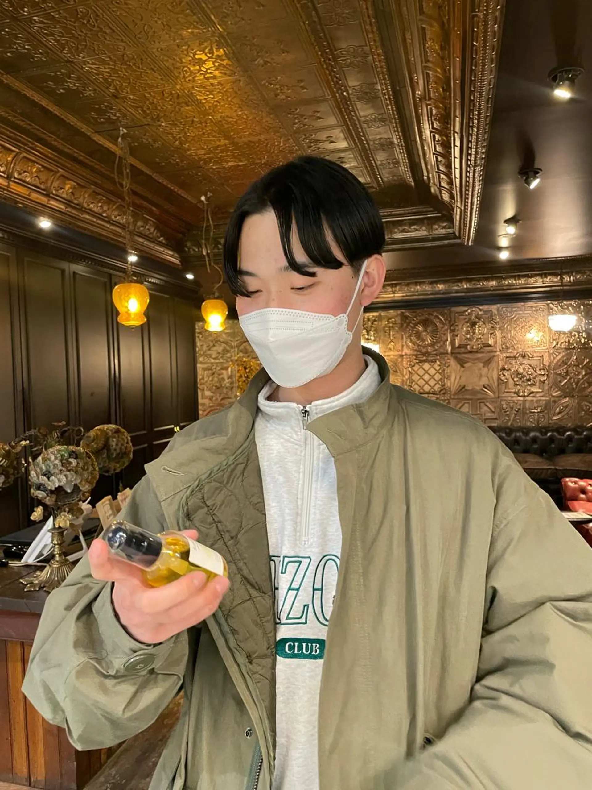 ショート パーマ ヘアアレンジ メンズ 似合わせカラー / レイヤーMADOKAのヘアスタイル