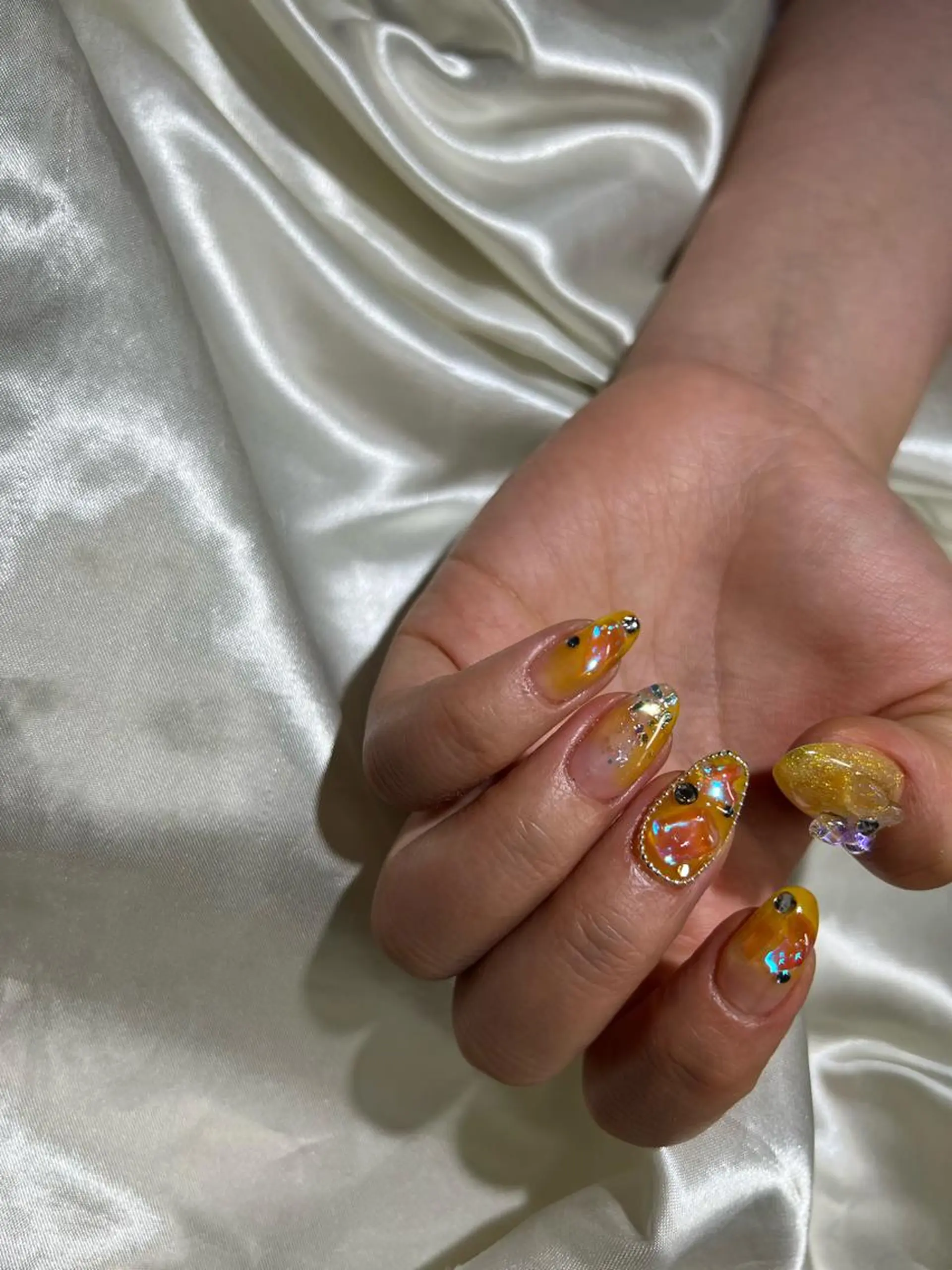 ネイル 持ち込み ニュアンスネイル Charme. NOBUKOのネイルデザイン