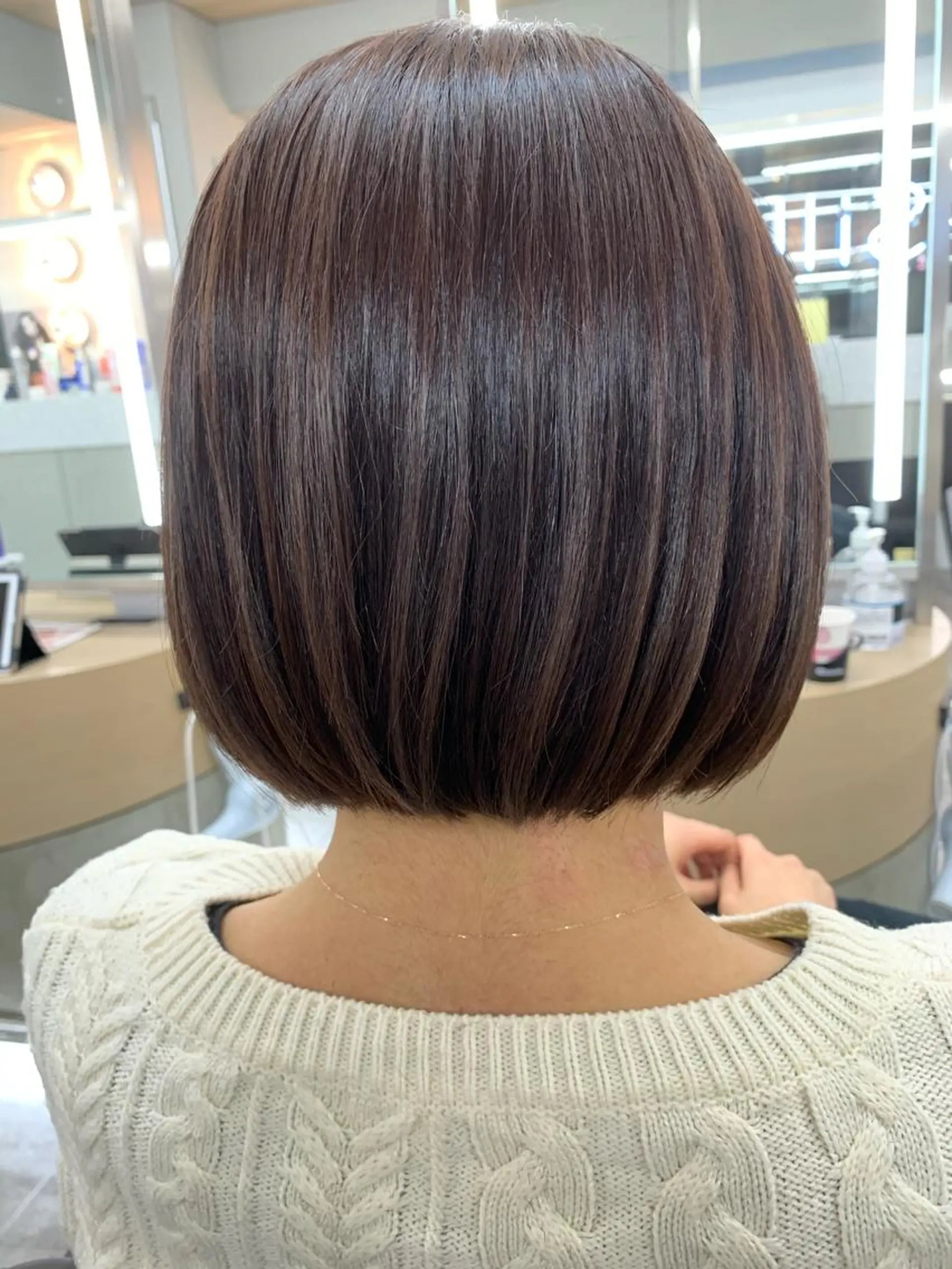 ショート カラー Silk-lei【銀座店】所属・銀座/美髪縮毛矯正 /髪質改善/山本翔華のヘアスタイル