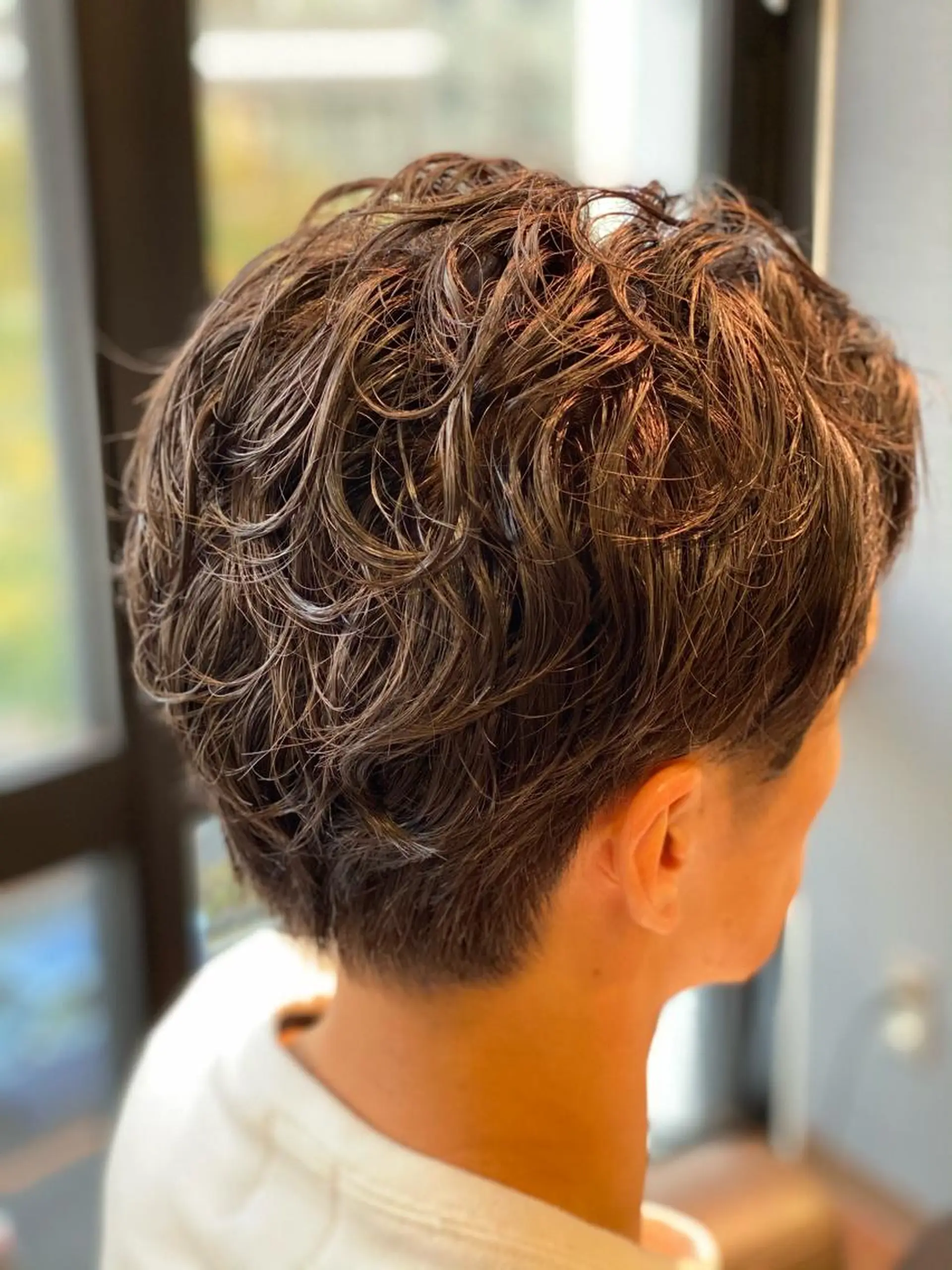 メンズ センターパート メンズパーマ &g share salon所属・荒神寛人@ 育毛スパ専門美容師のヘアスタイル