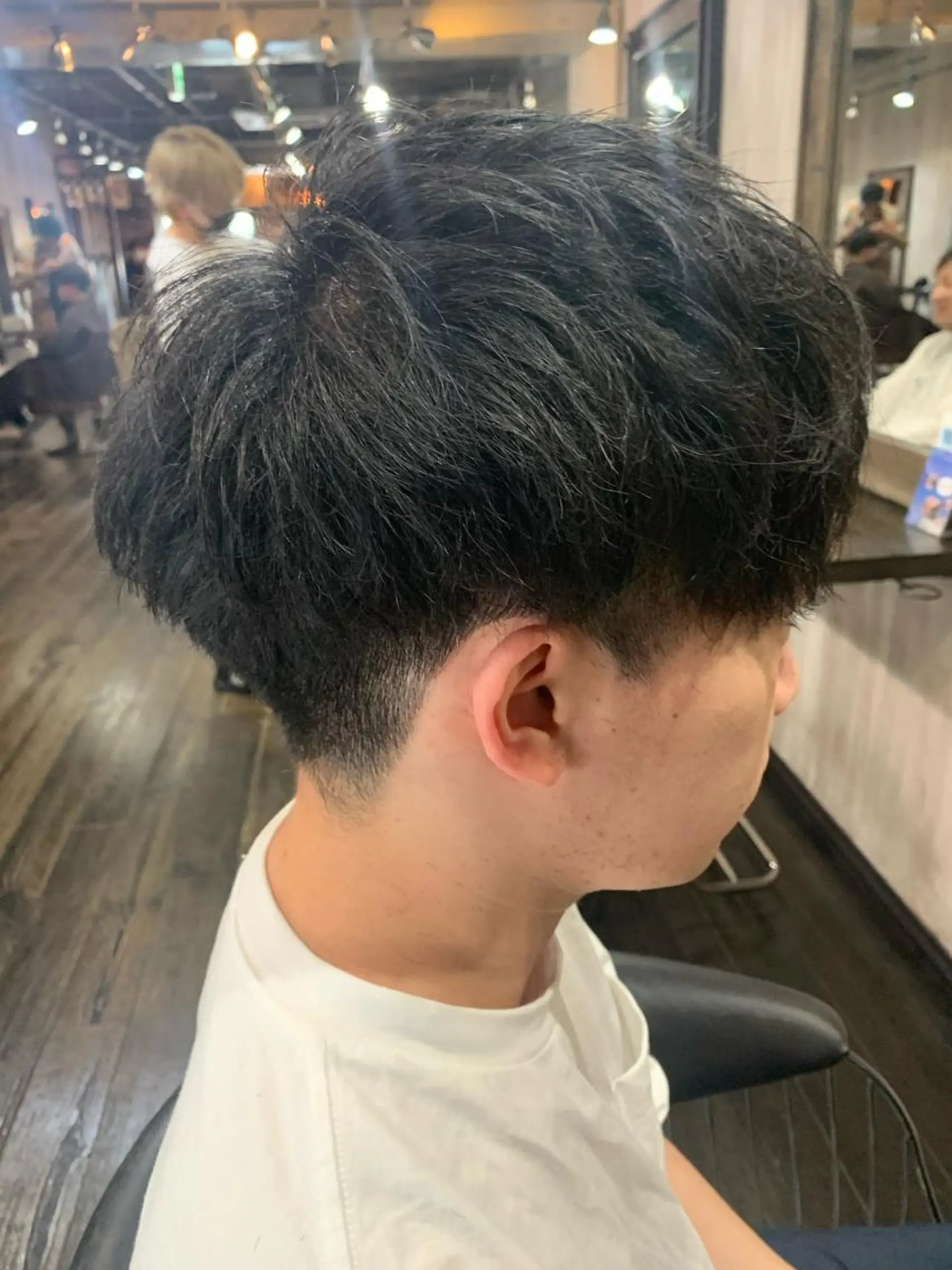 メンズ マッシュ 刈り上げ HAIR SALON M Fes 池袋所属・韓国風艶髪✨ 高松静香☑️のヘアスタイル