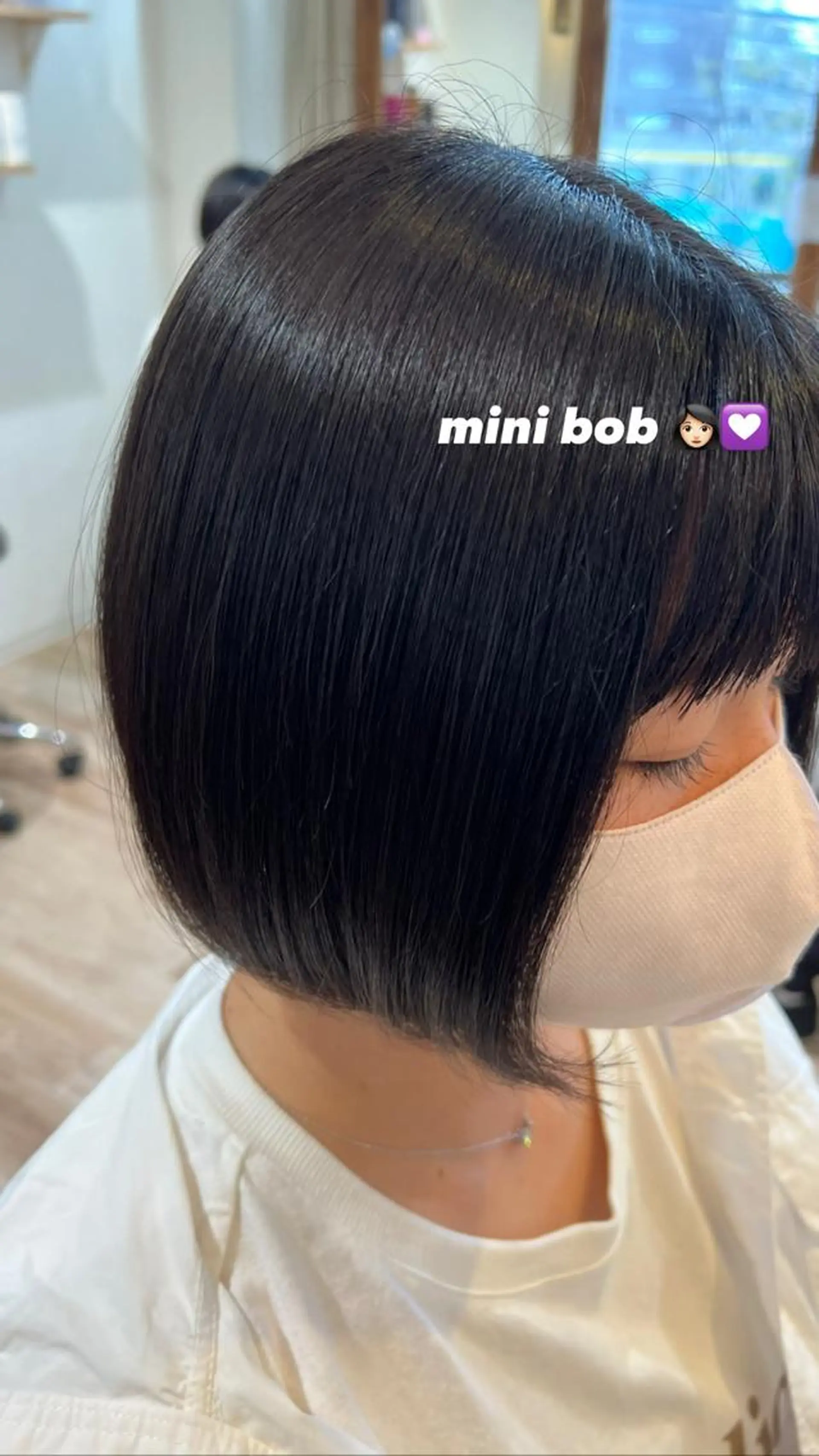 ショート ボブ 髪質改善 ショートヘア トリートメント 暖色ｶﾗｰ/ﾚｲﾔｰ ｶｯﾄ/Yunaのヘアスタイル