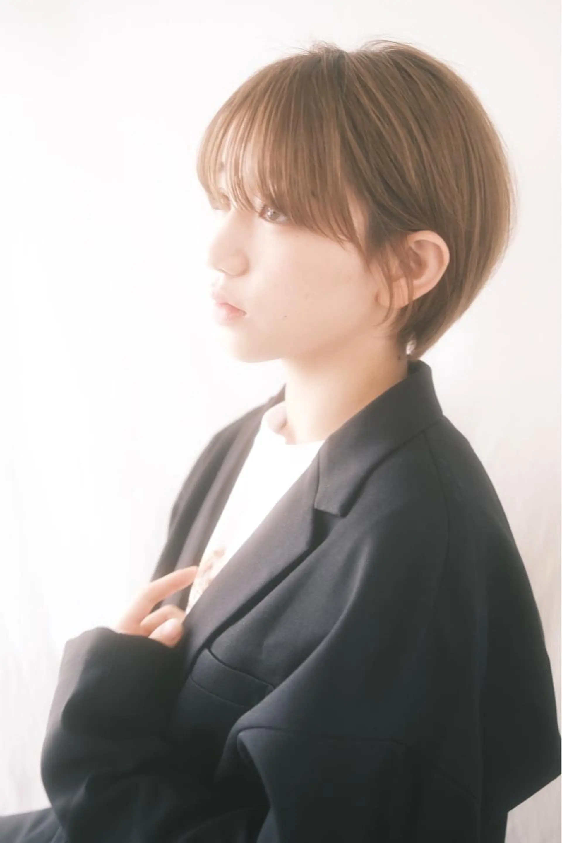 ショート カラー ショートボブ縮毛矯正 髪質改善のプロ山道潤のヘアスタイル