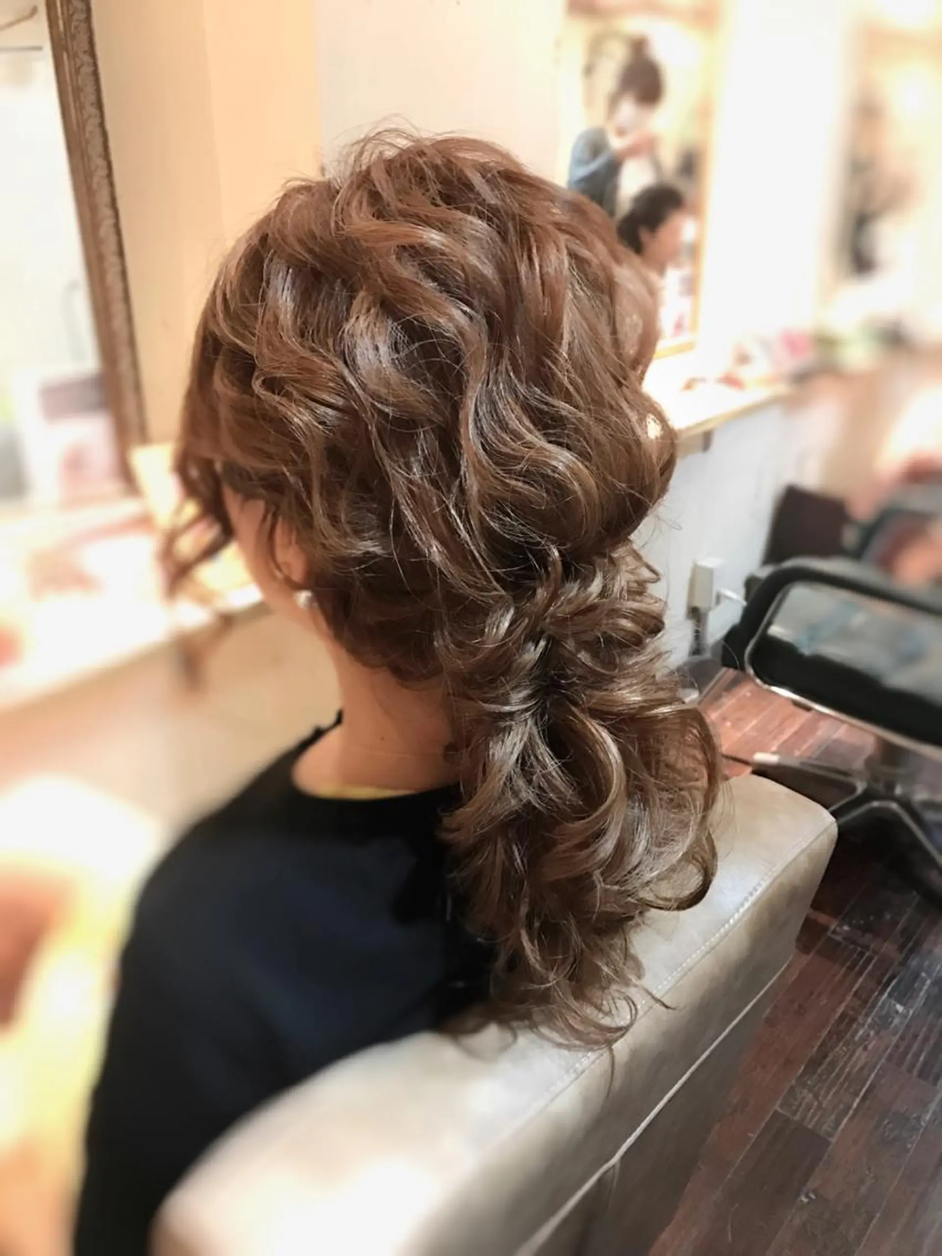 ミディアム 【カメレオン】 上村 祥子のヘアスタイル