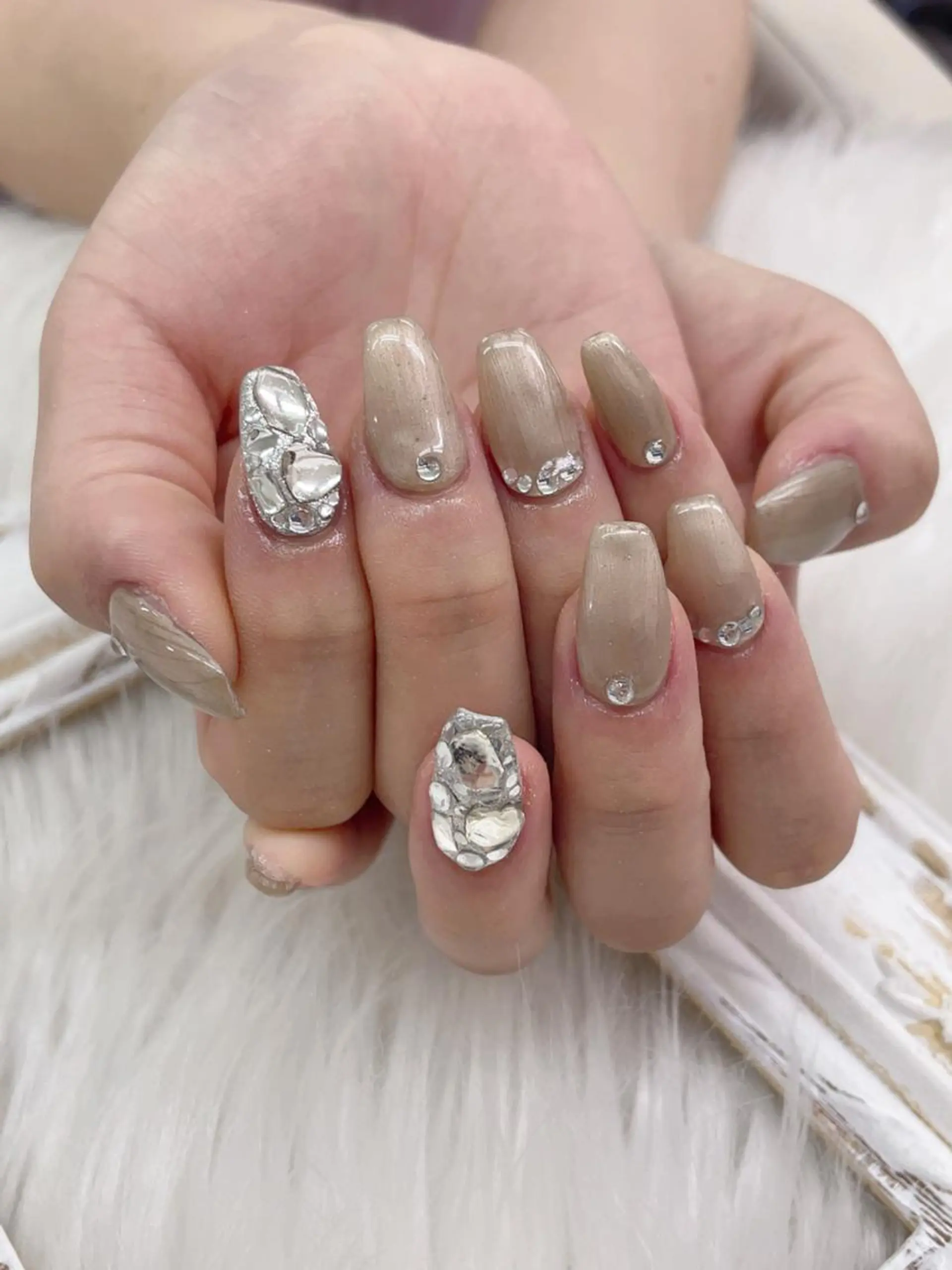 ネイル 🦋ネイルサロン ブラン🌈ゆりのネイルデザイン