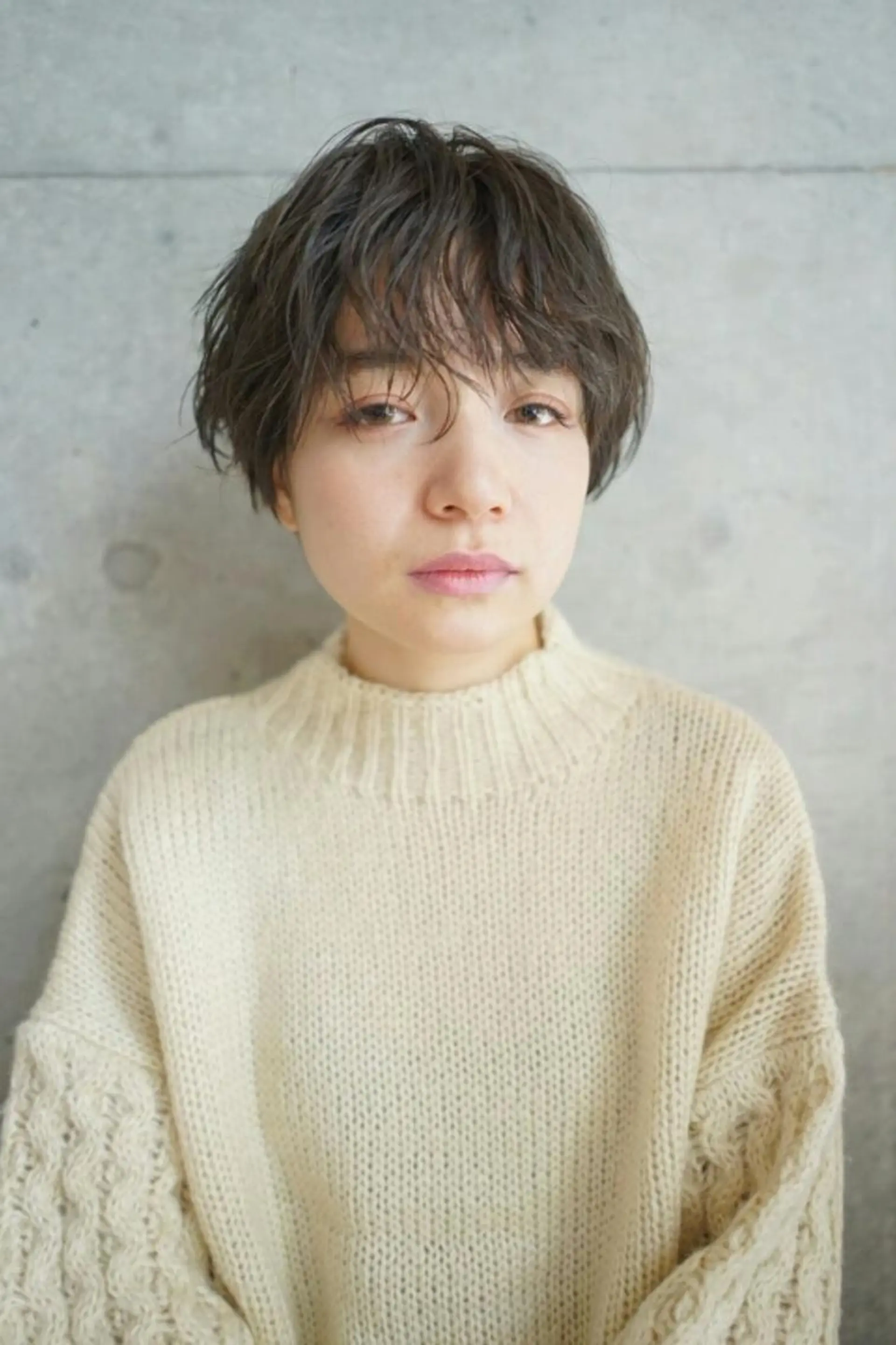 ショート パーマ 小田川 竜也のヘアスタイル
