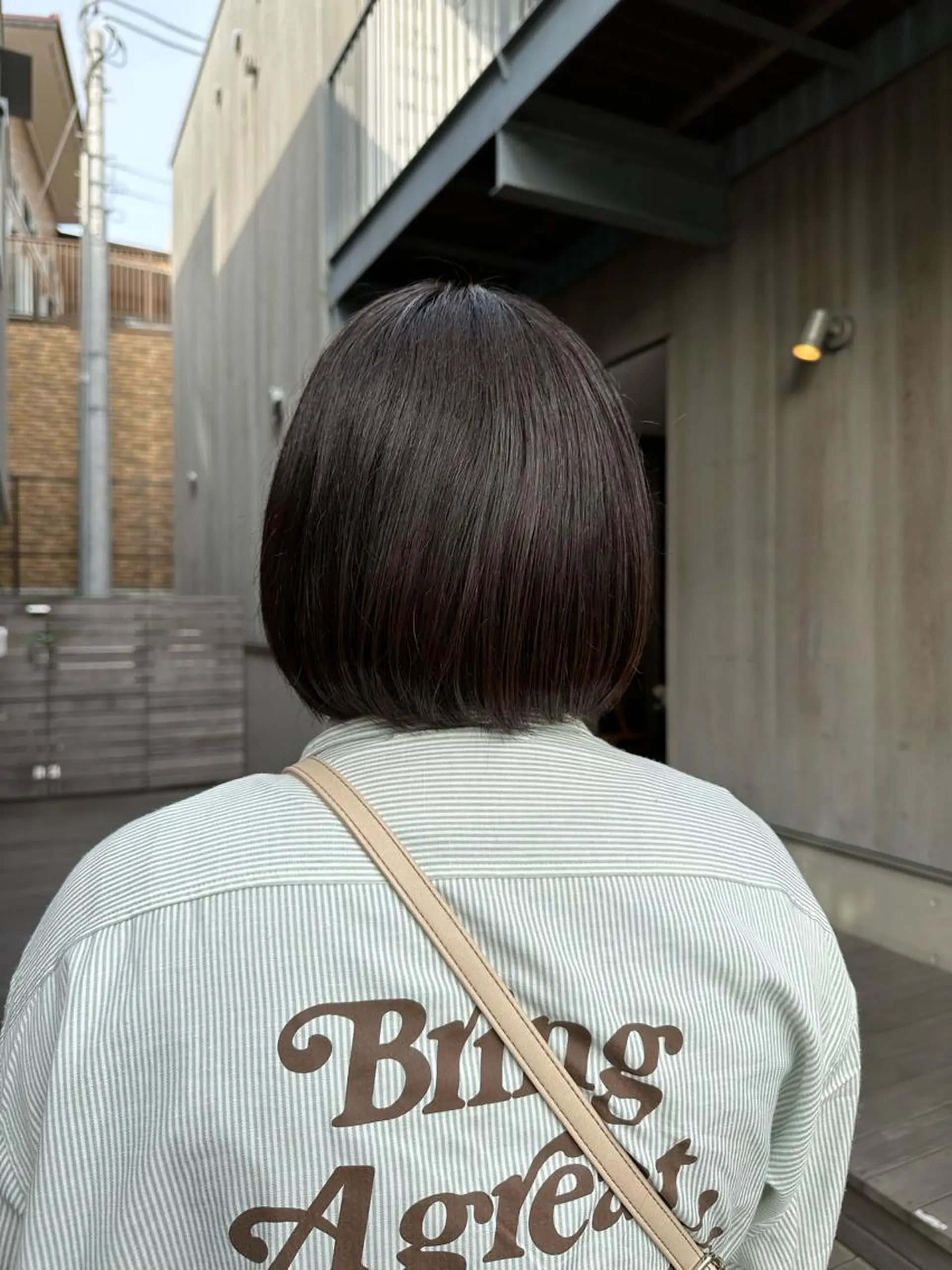 ショート カラー 似合わせレイヤー 海外風レイヤーmioのヘアスタイル