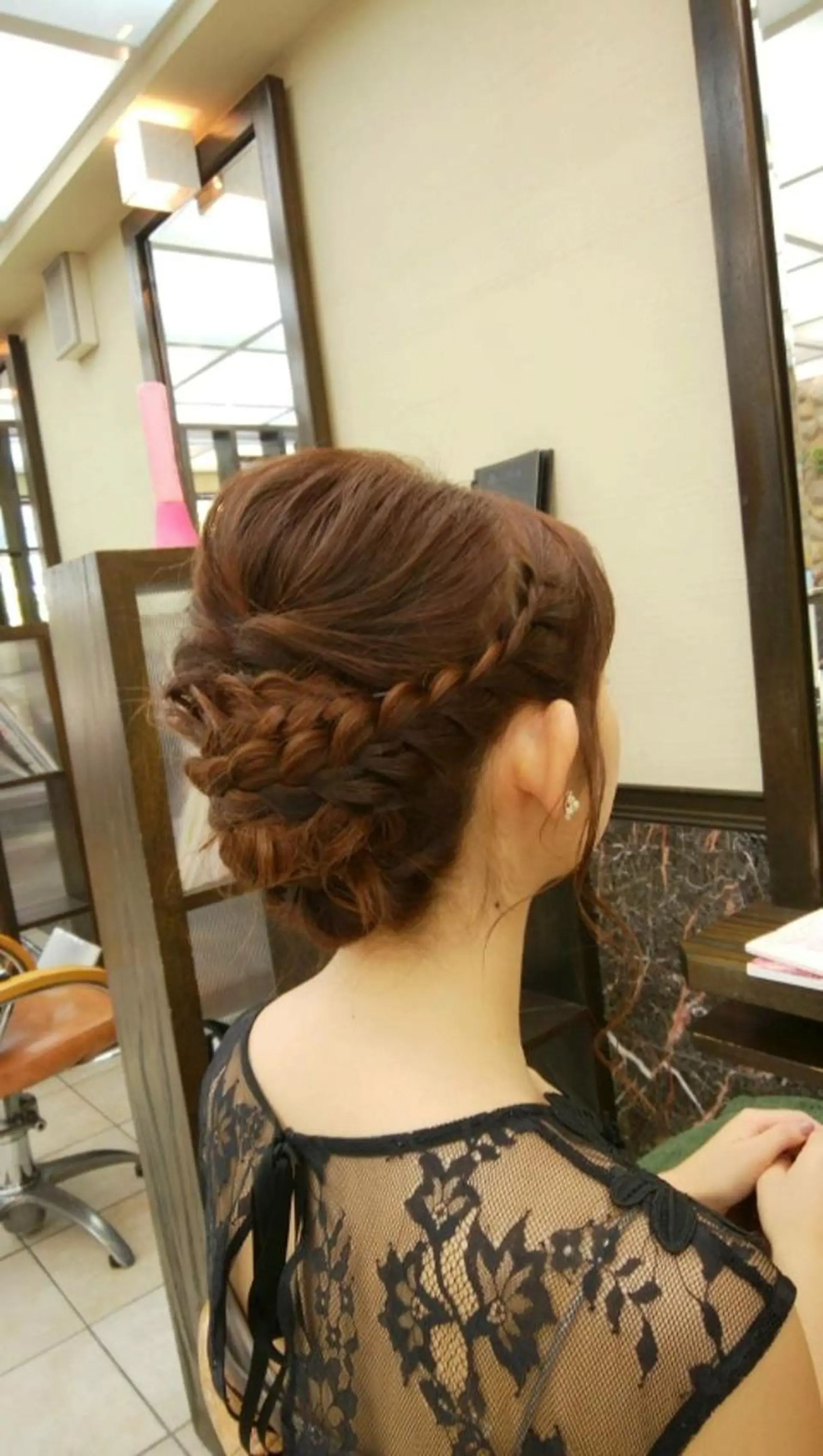 ロング ヘアアレンジ 菅原 綾のヘアスタイル