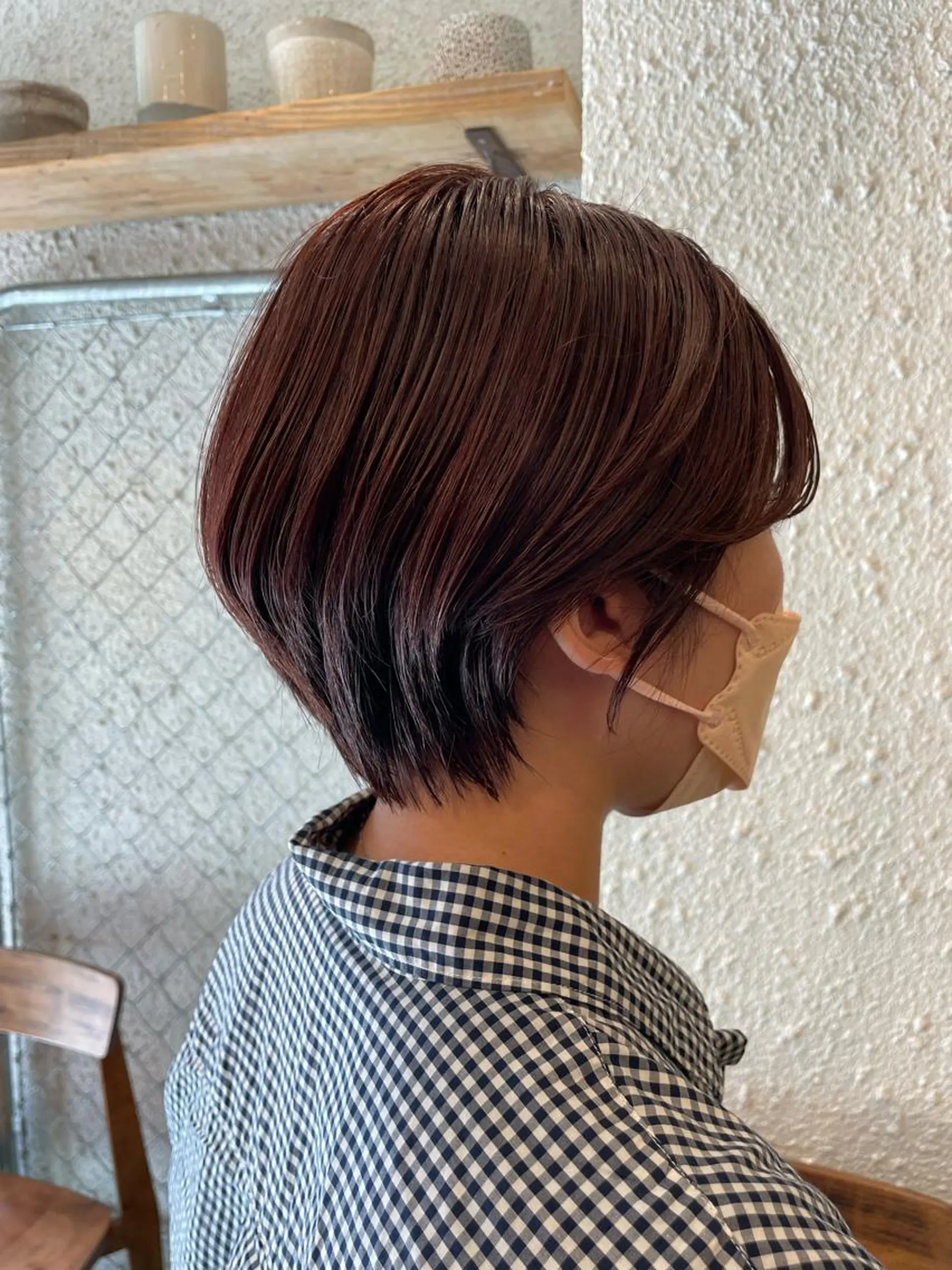 ショート カラー カット ヘアカラー トリートメント SALOWIN下北沢所属・hazuki 🌝のヘアスタイル