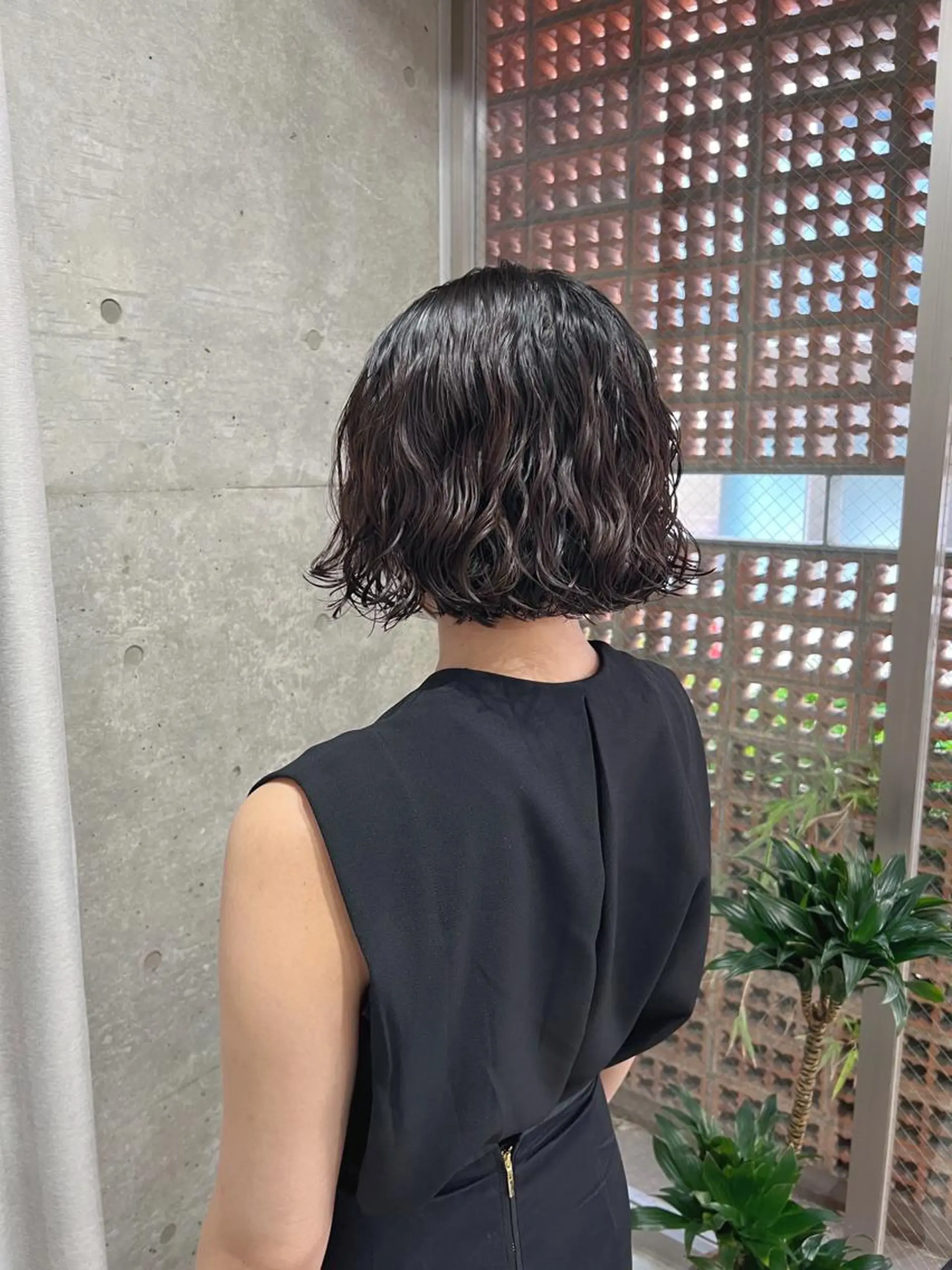 パーマ ボブパーマコテ巻き風 パーマNo1深江秀平のヘアスタイル