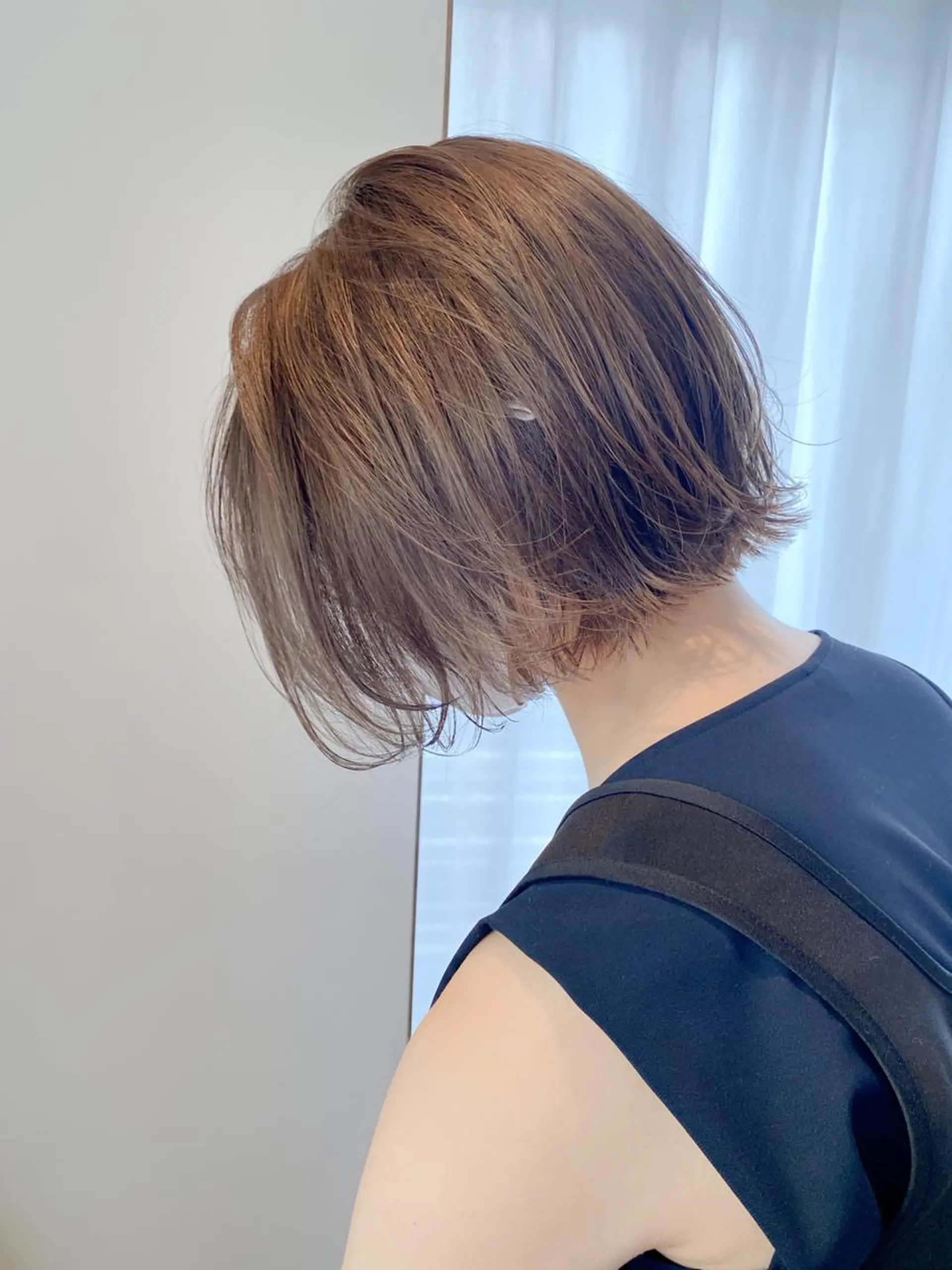 ショート カラー ヘアアレンジ ハイライトカラー ハイライト Nancy所属・束感まつげ❤︎ あみのマツエク・マツパデザイン