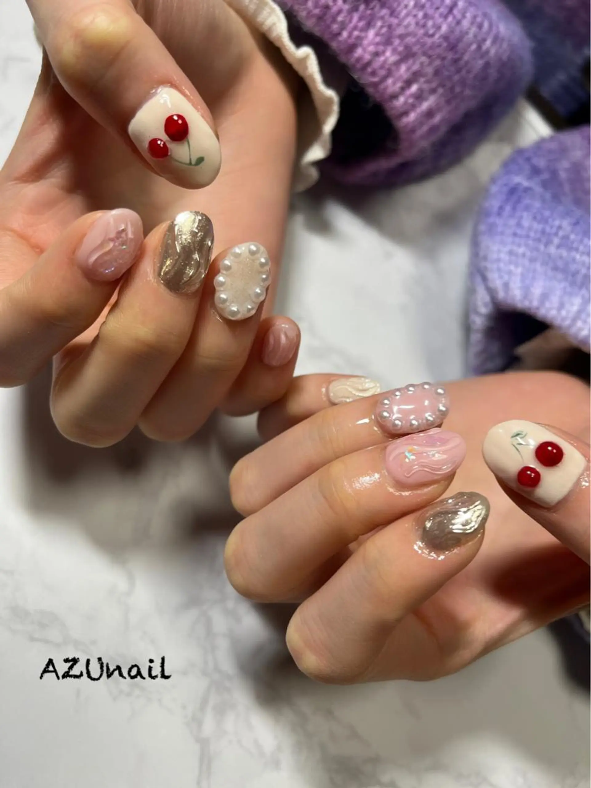 ネイル AZU nailのネイルデザイン